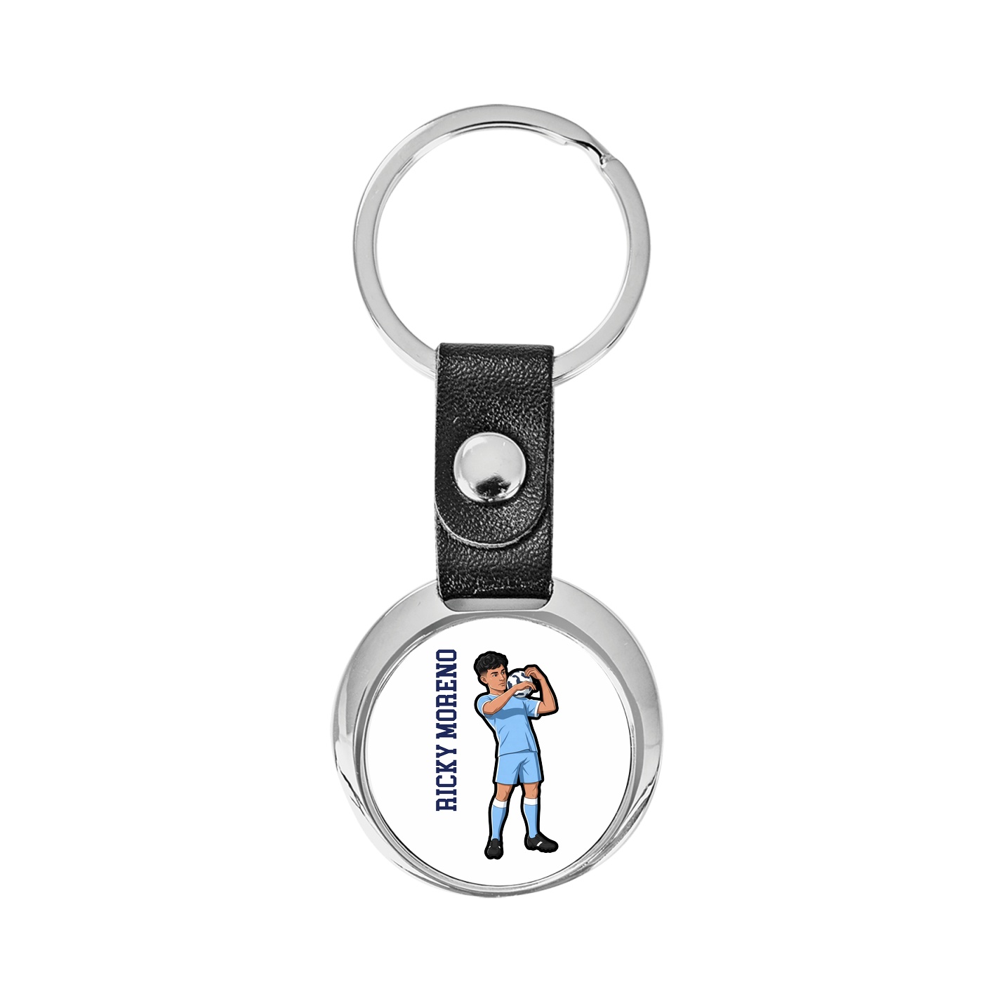 Key Chain — Name Vertical in Classic