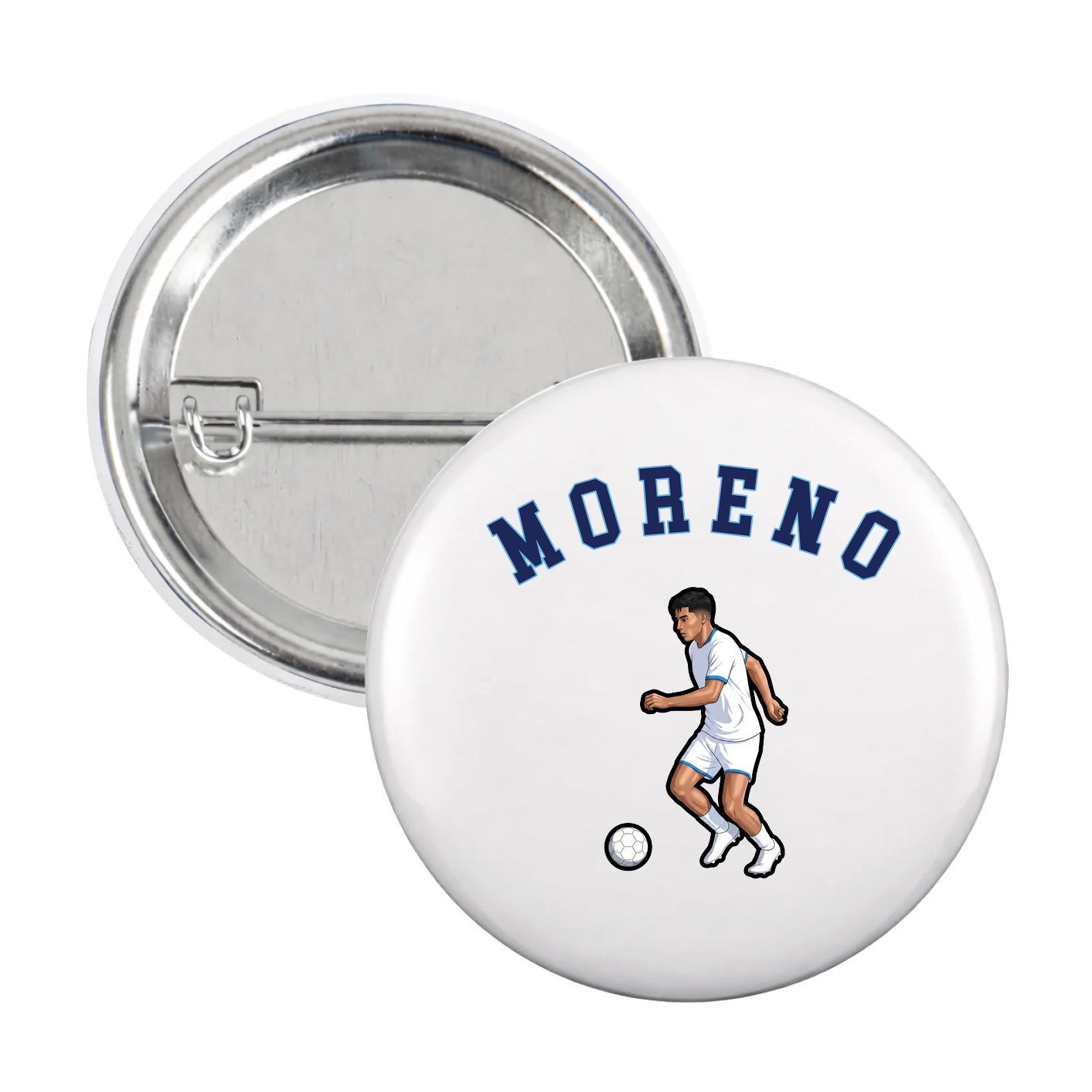 Game Day Button — Shirsey Arch in White