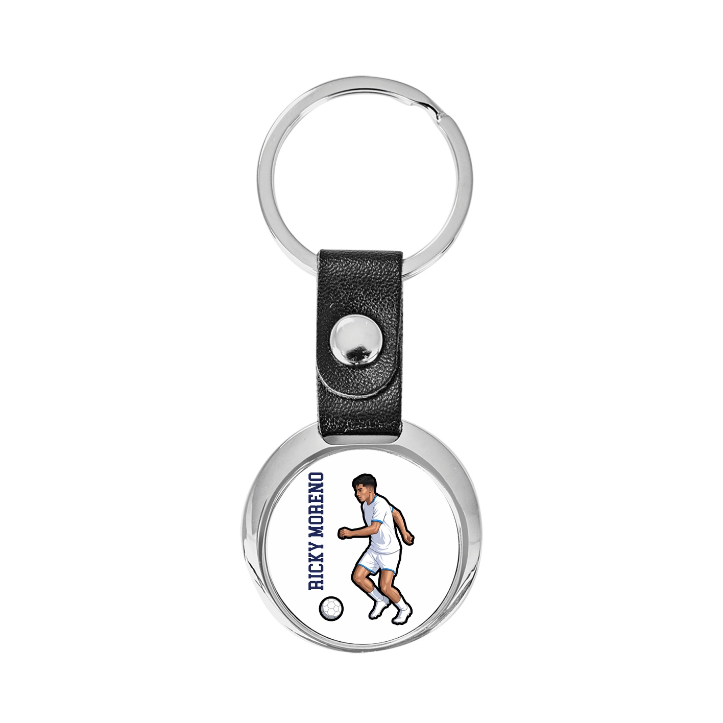 Key Chain — Name Vertical in Classic
