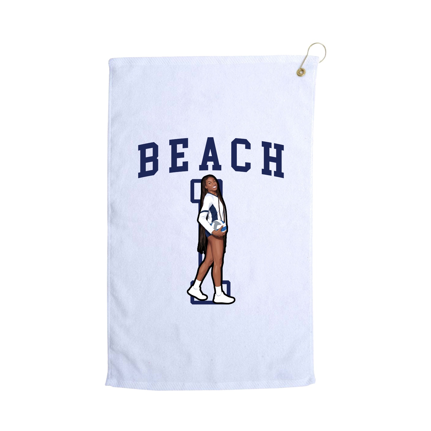 Golf Towel — Shirsey in White