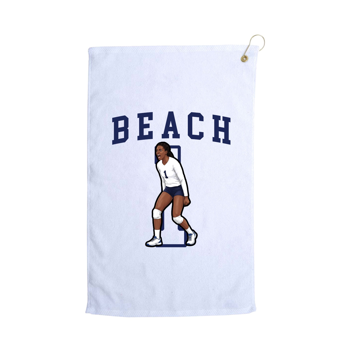 Golf Towel — Shirsey in White