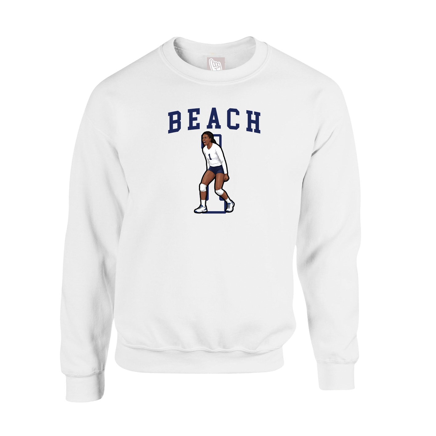 Fleece Crew — Shirsey in White