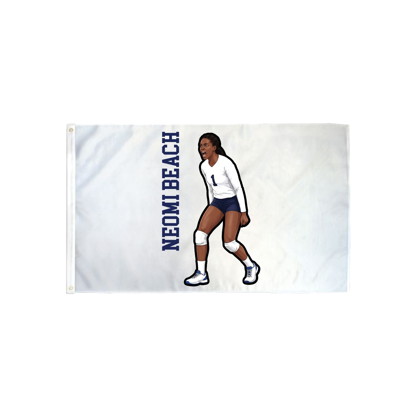 3x5 Flag — Name Vertical in Classic