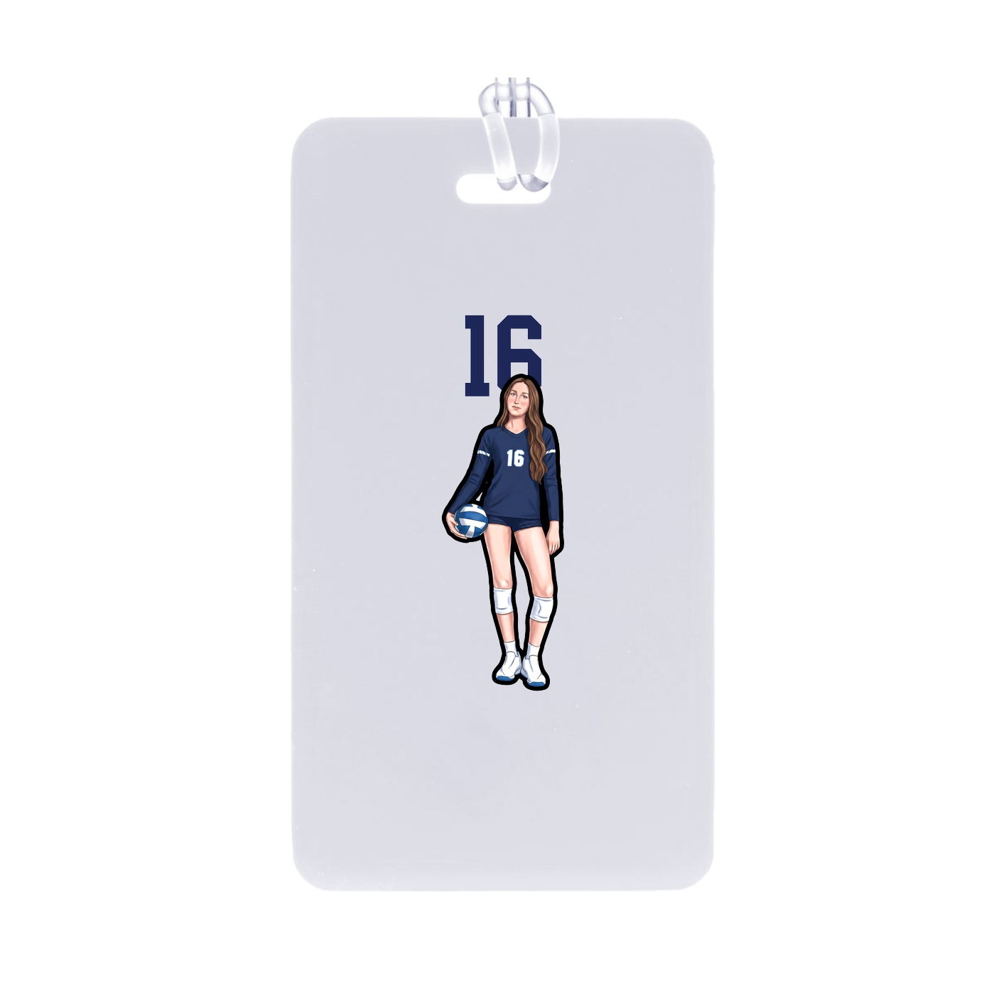 Bag Tag — Number Top in Classic