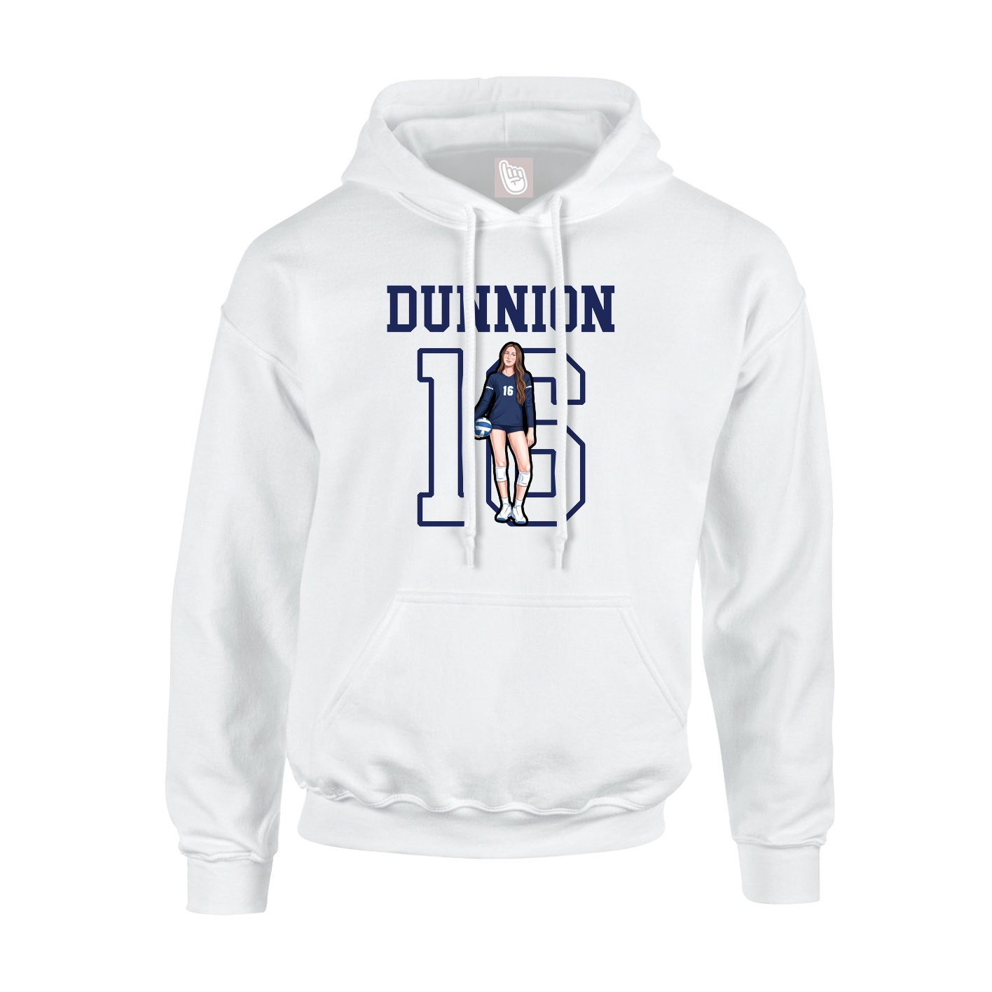 Youth Hoodie — Shirsey in White