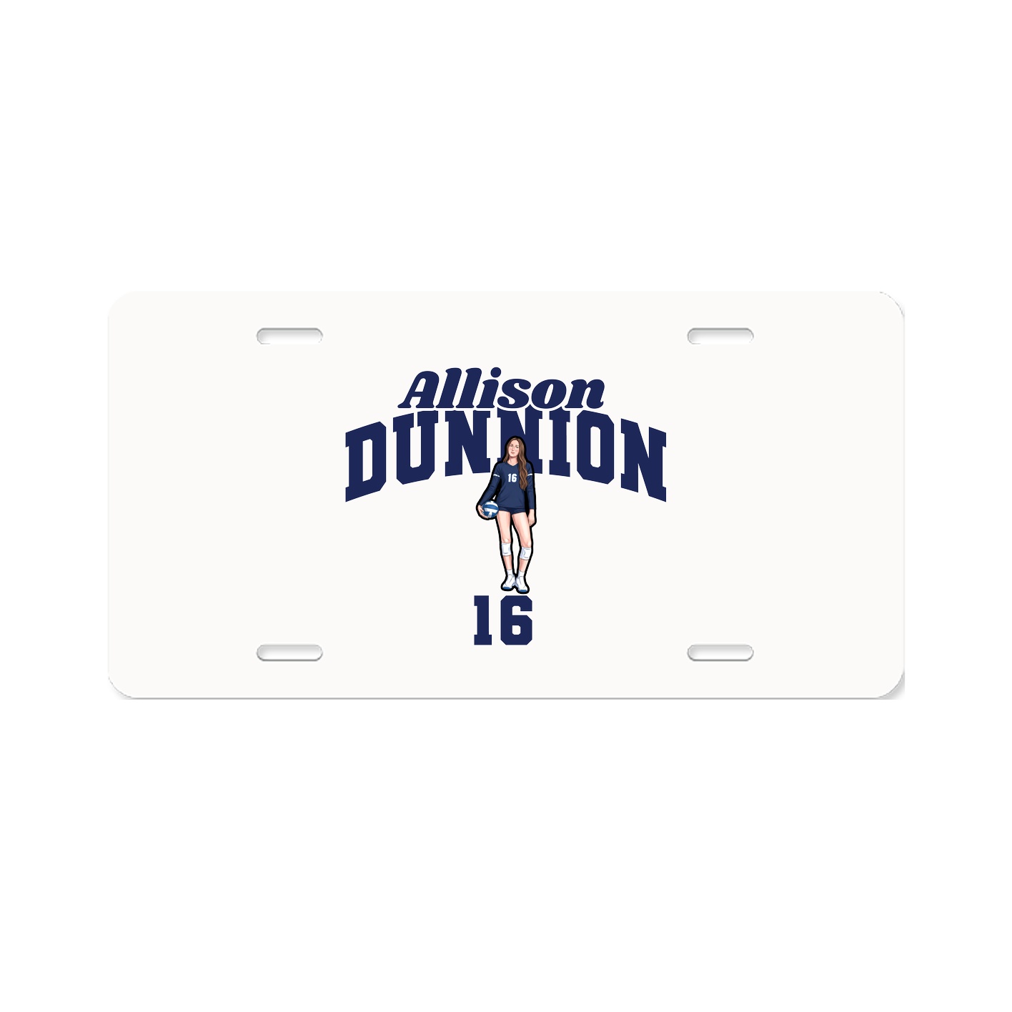 License Plate — Signature Arch in Classic
