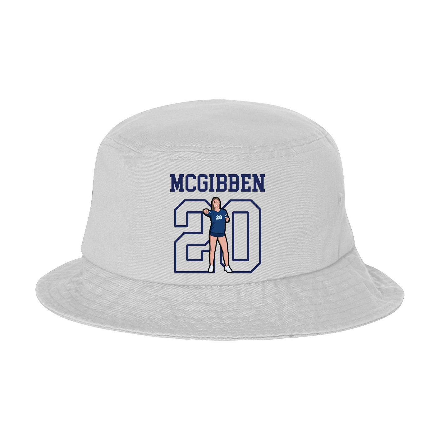 Bucket Cap — Shirsey in White