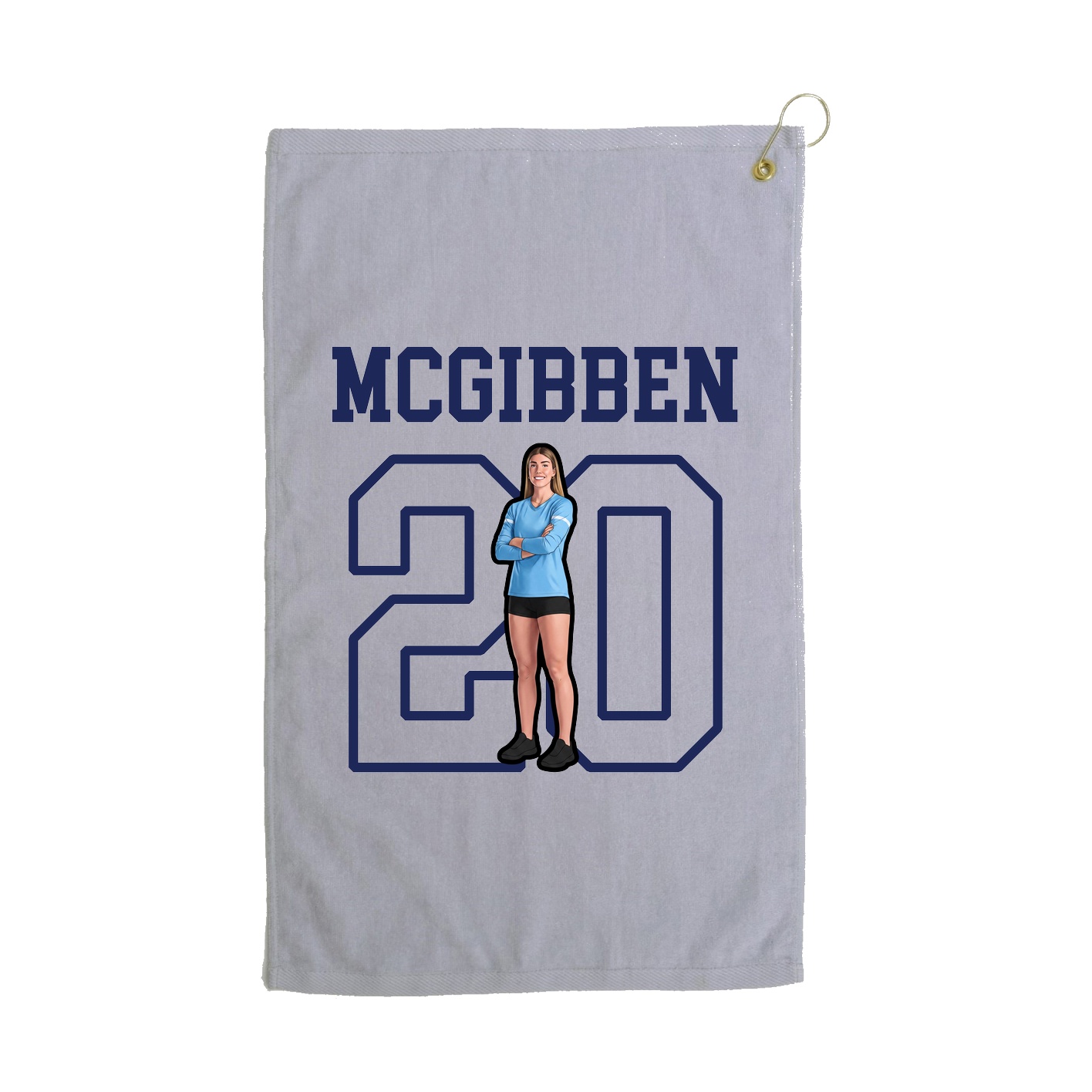 Golf Towel — Shirsey in Grey