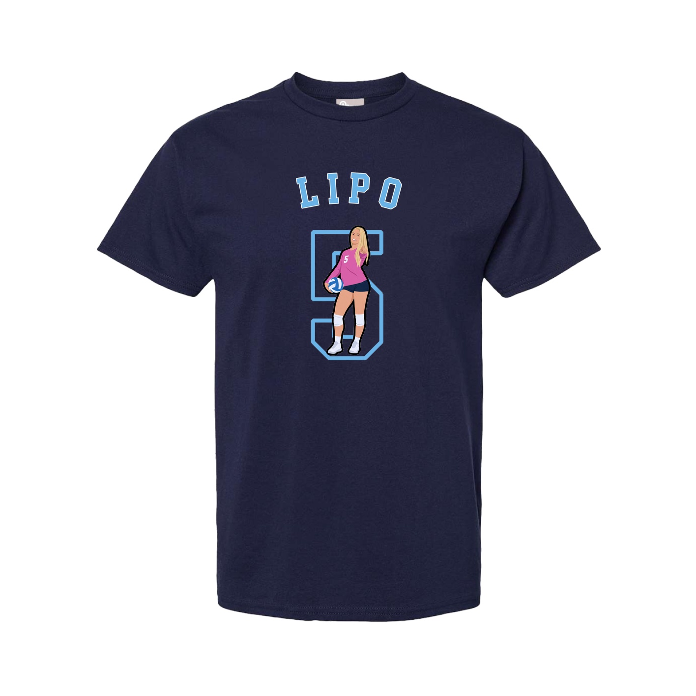 Youth Tee — Shirsey Arch in Navy