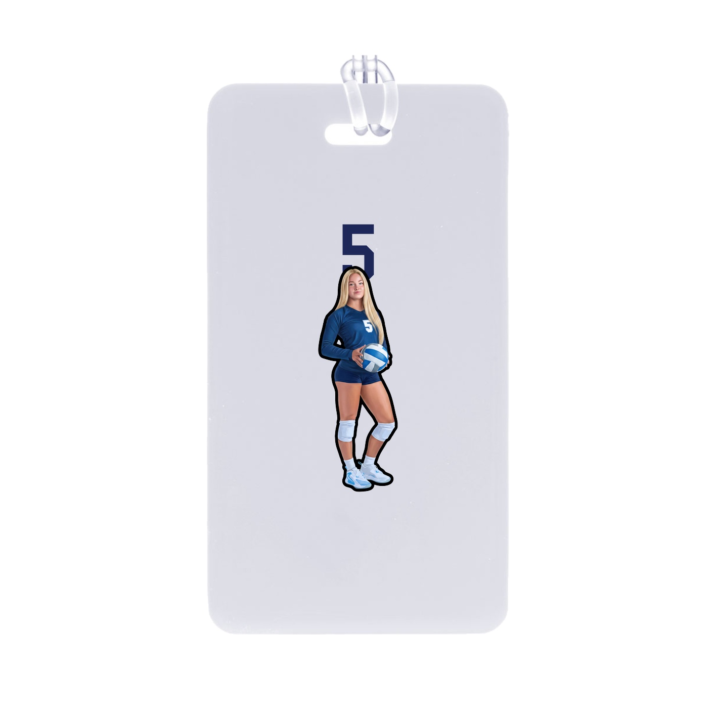 Bag Tag — Number Top in Classic