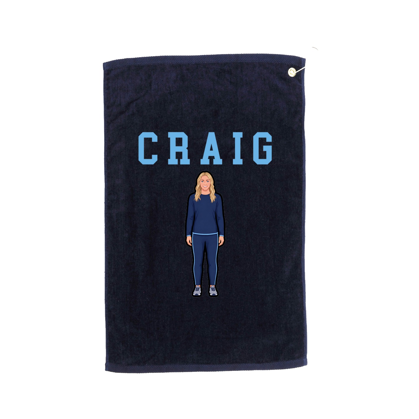 Golf Towel — Shirsey in Navy