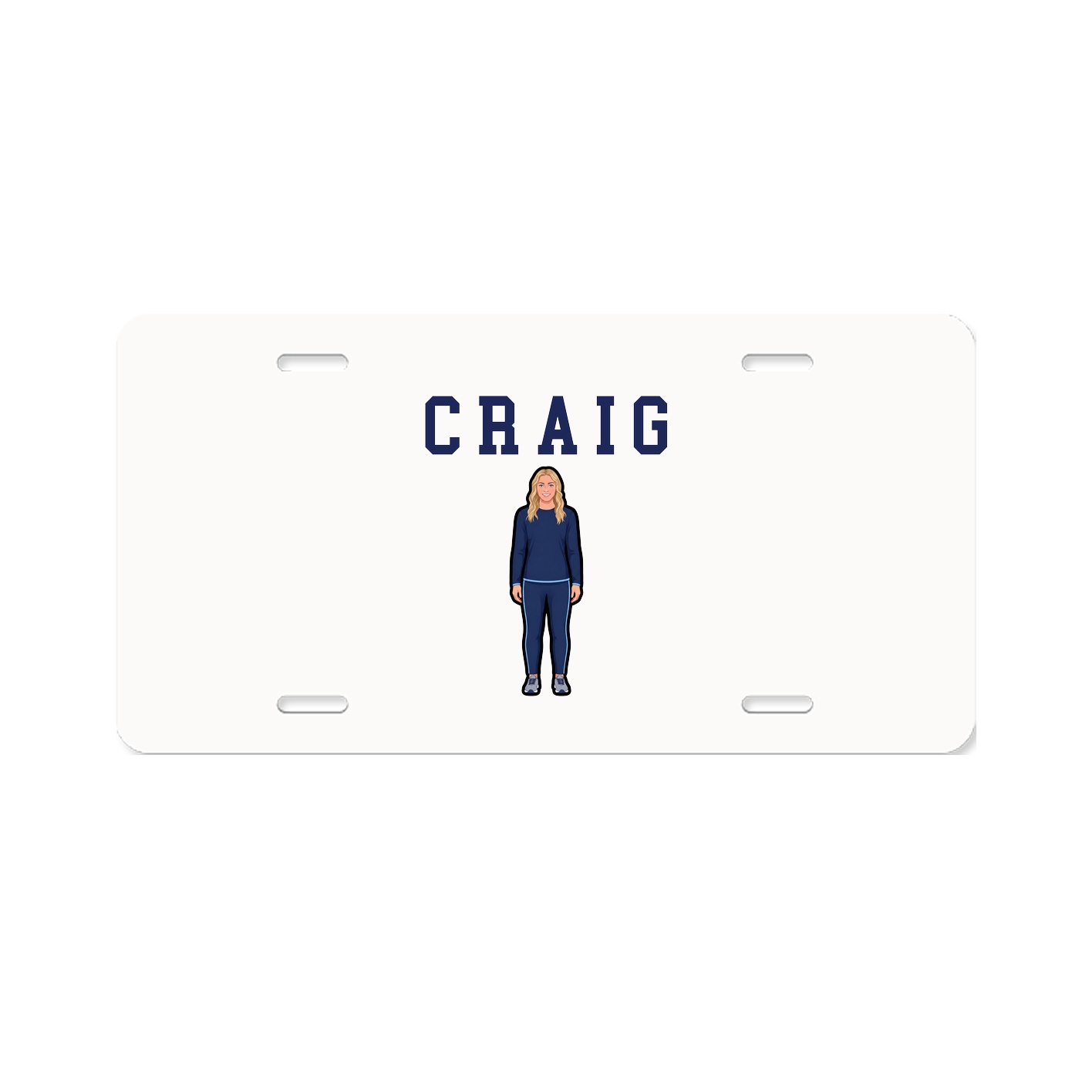 License Plate — Shirsey in Classic