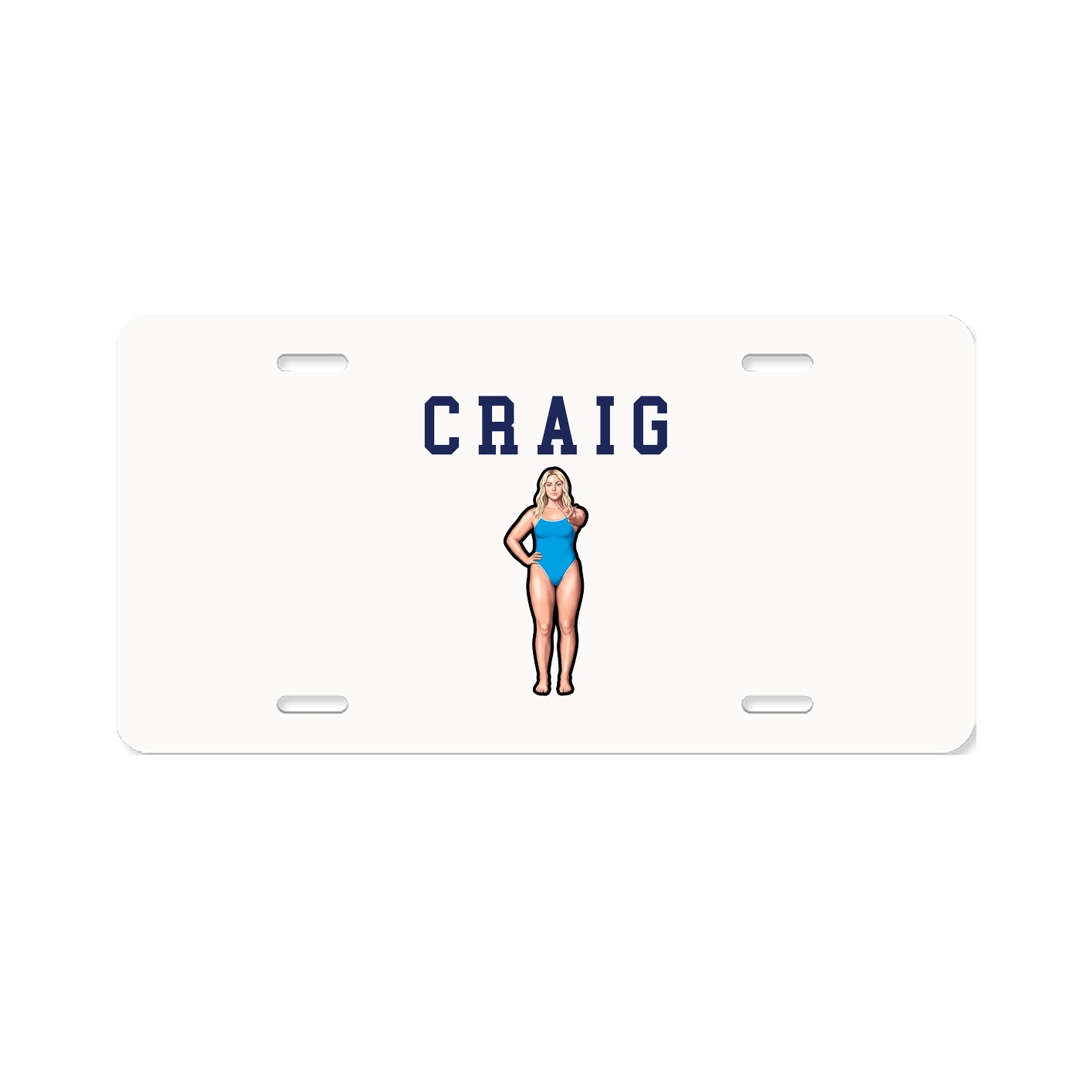 License Plate — Shirsey in Classic