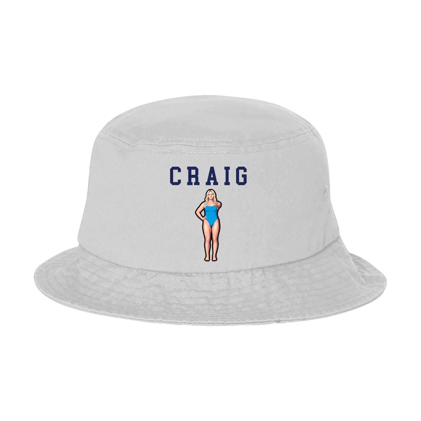 Bucket Cap — Shirsey in White