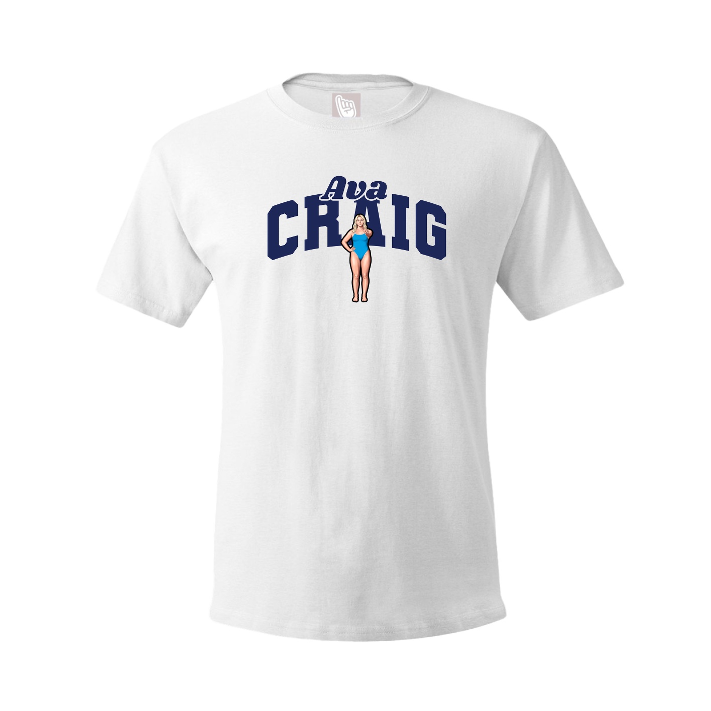 Tee — Signature Arch in White