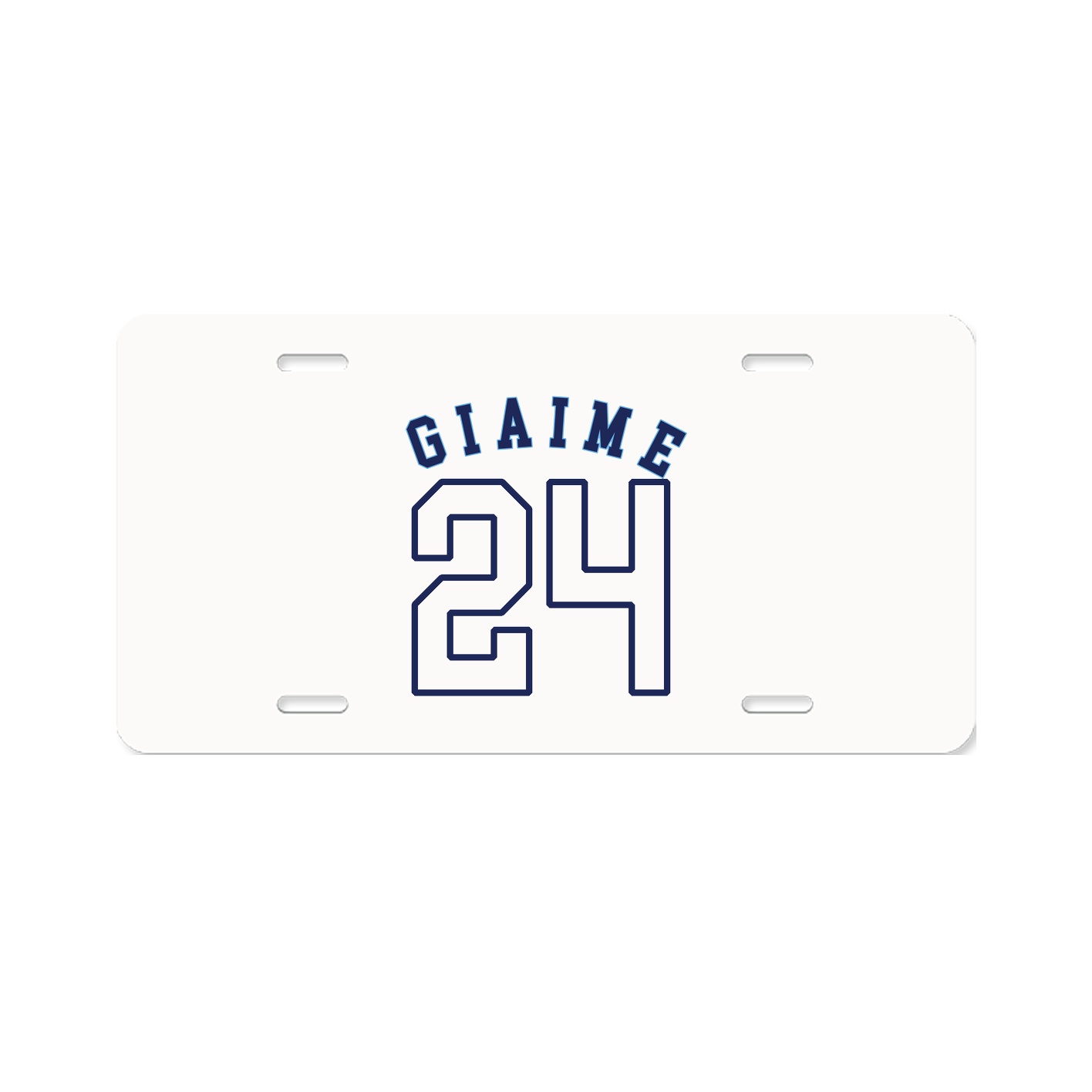 License Plate — Shirsey Arch in Classic
