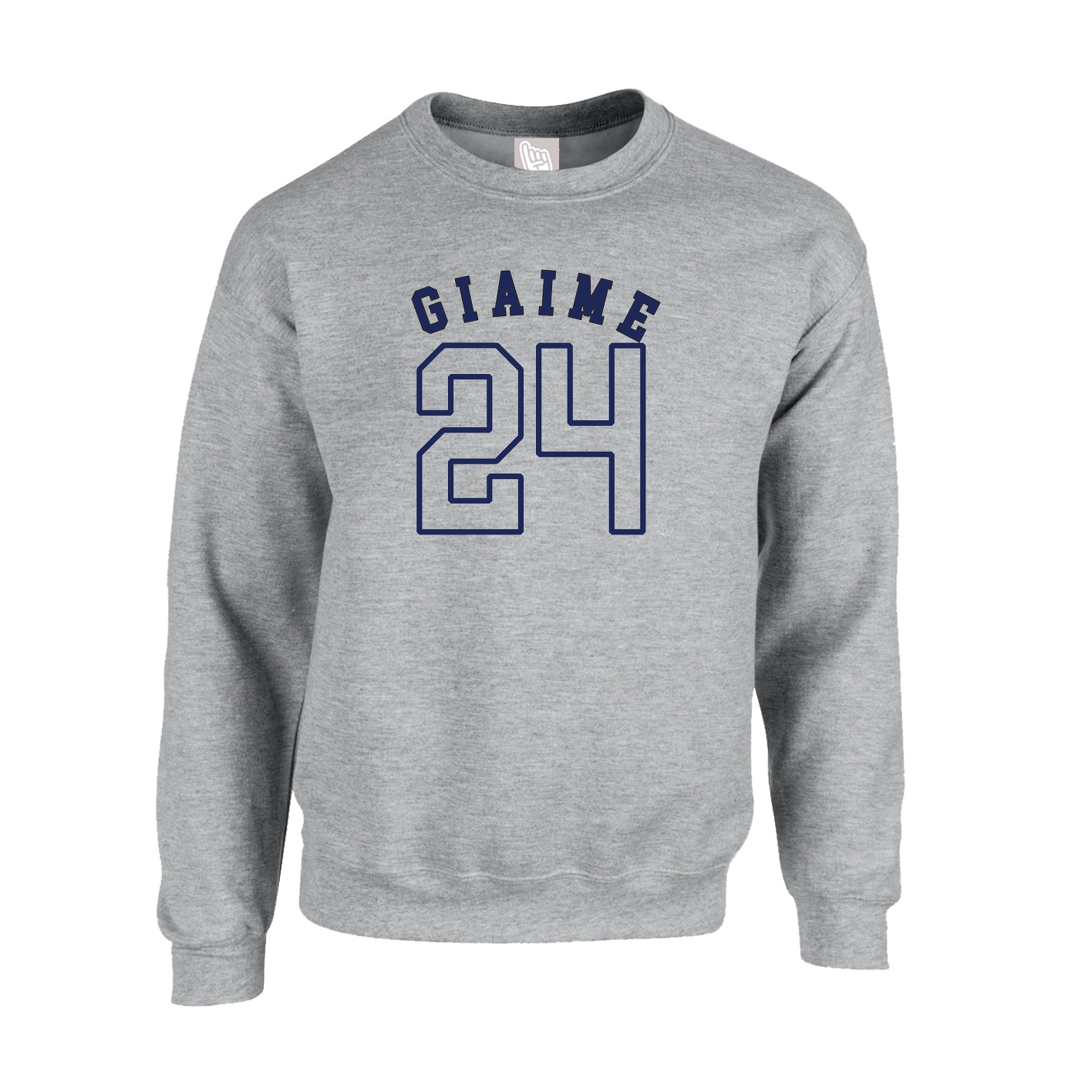 Fleece Crew — Shirsey Arch in Grey