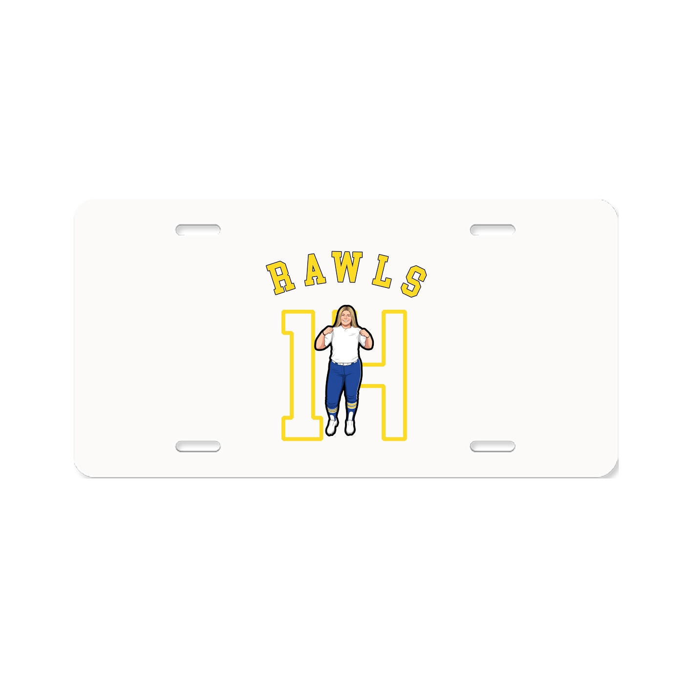 License Plate — Shirsey Arch in Classic