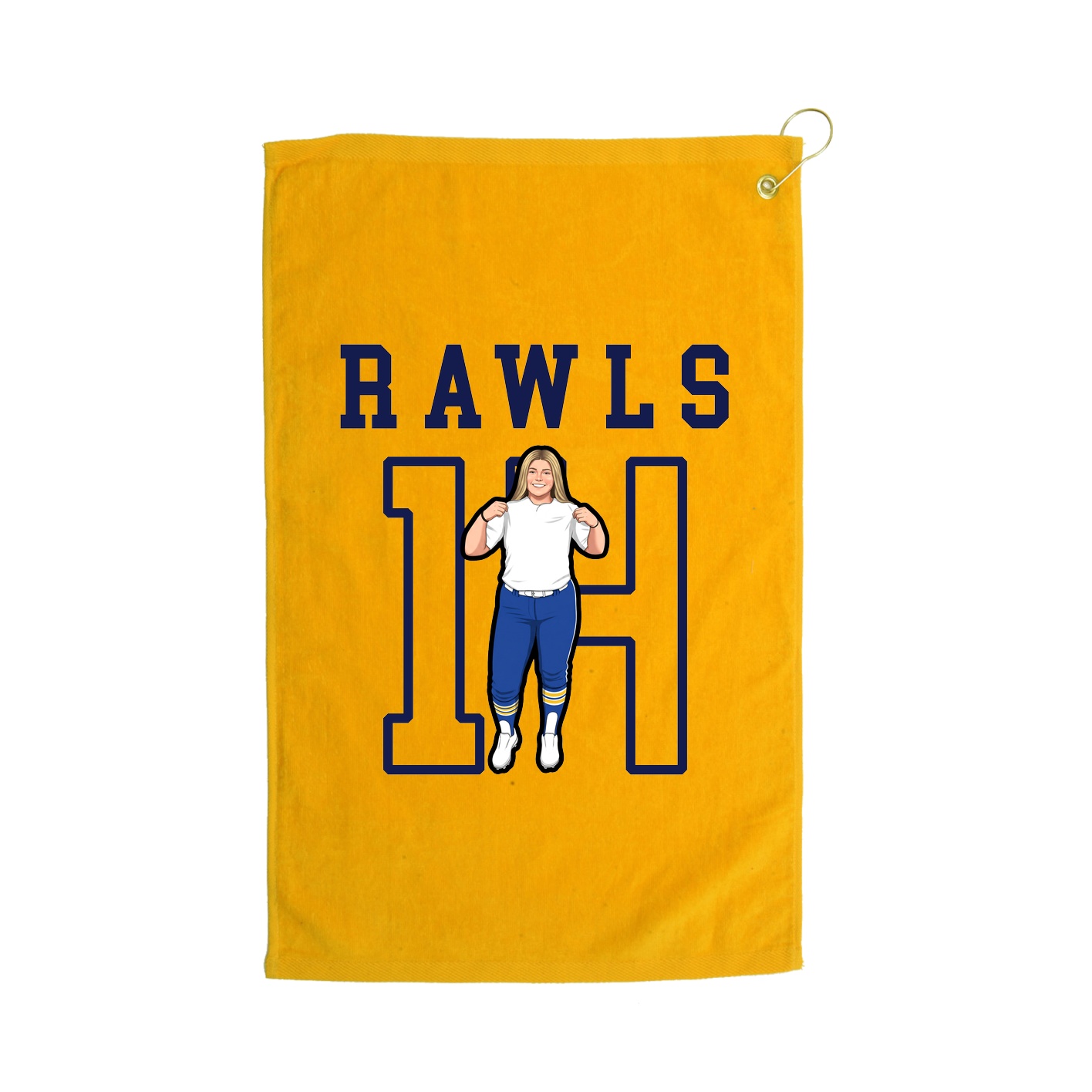 Golf Towel — Shirsey in Gold