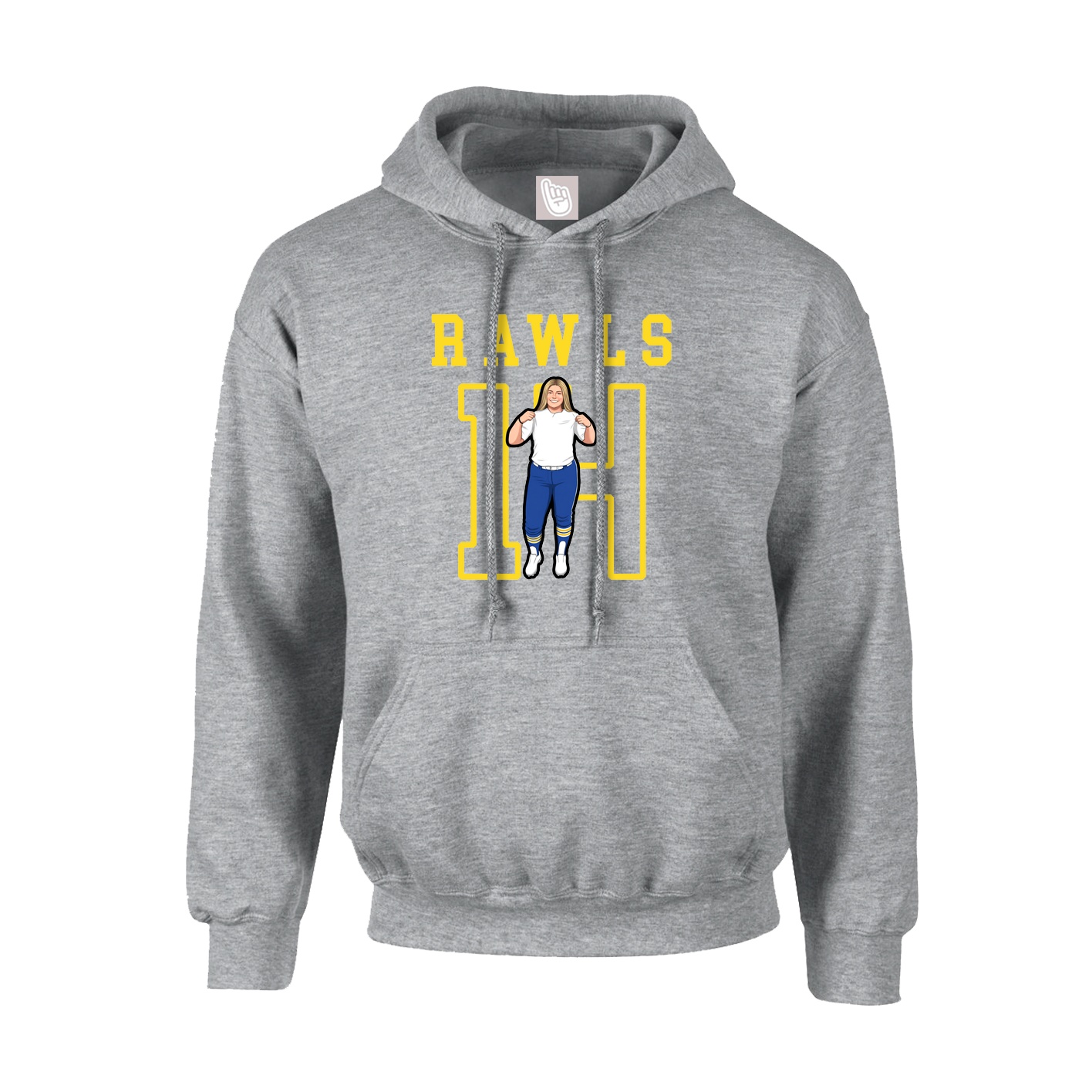 Hoodie — Shirsey in Grey