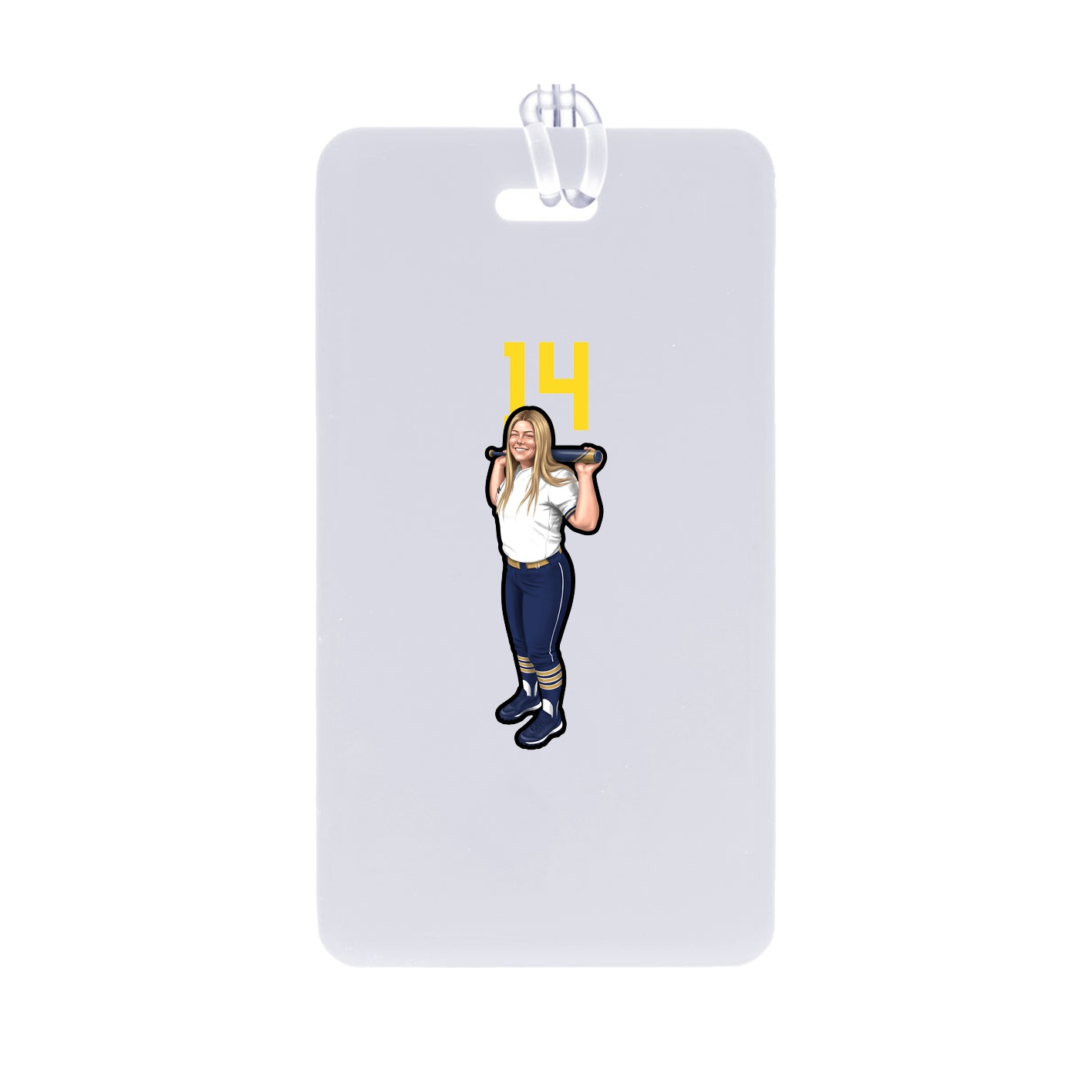 Bag Tag — Number Top in Classic