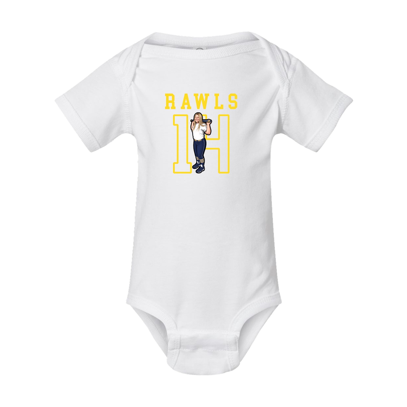 Baby Onesie — Shirsey in White