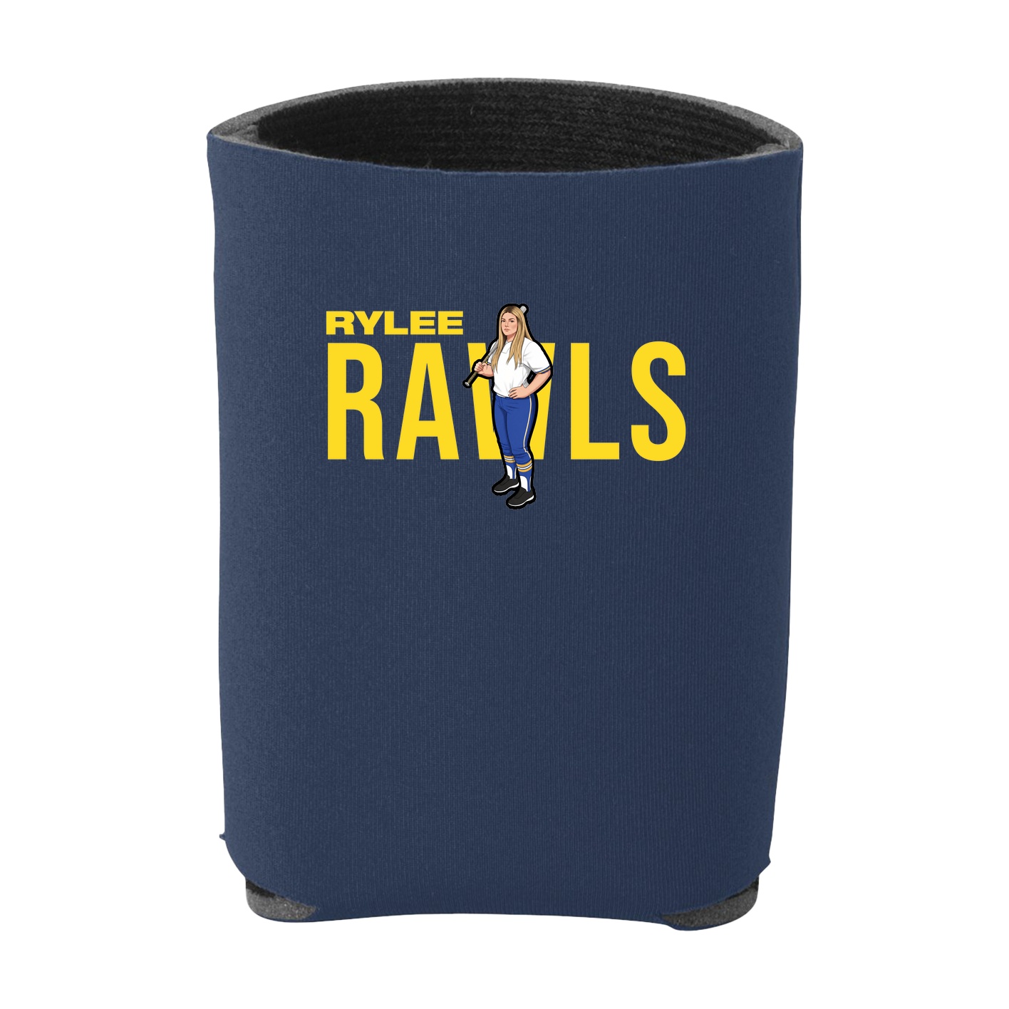 Can Holder — Player Name in Navy