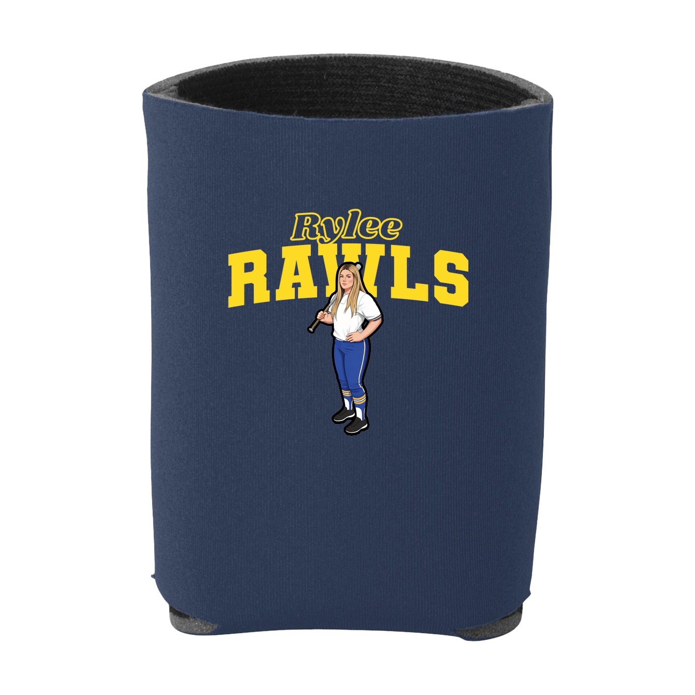 Can Holder — Name Arch in Navy