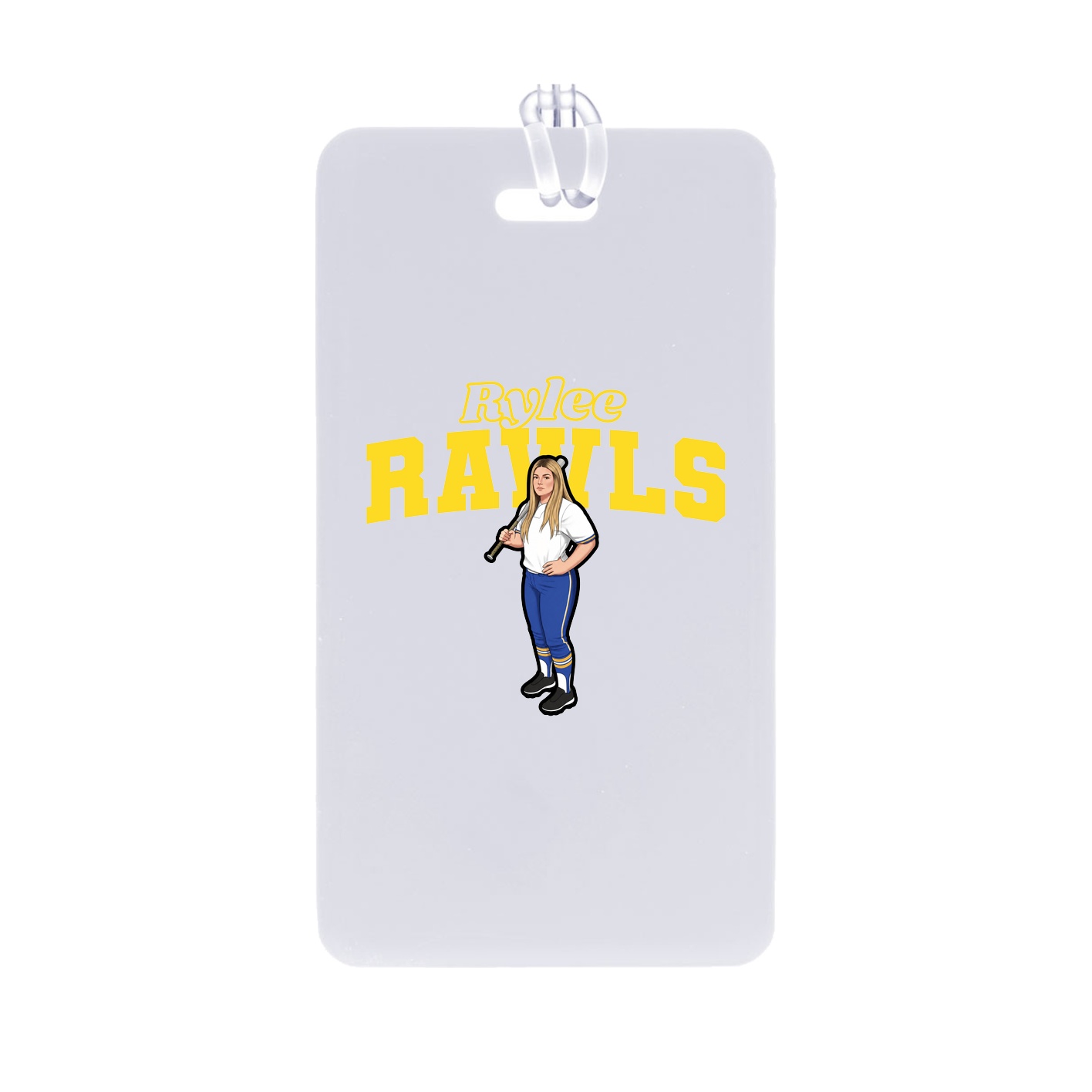 Bag Tag — Name Arch in Classic