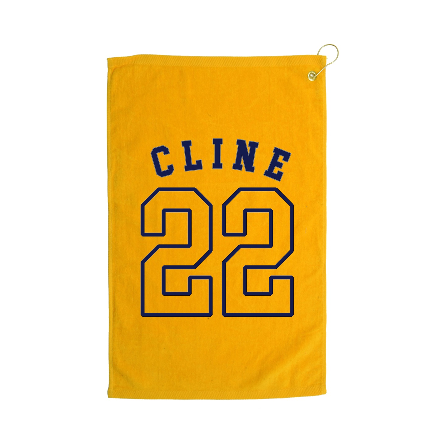 Golf Towel — Shirsey Arch in Gold