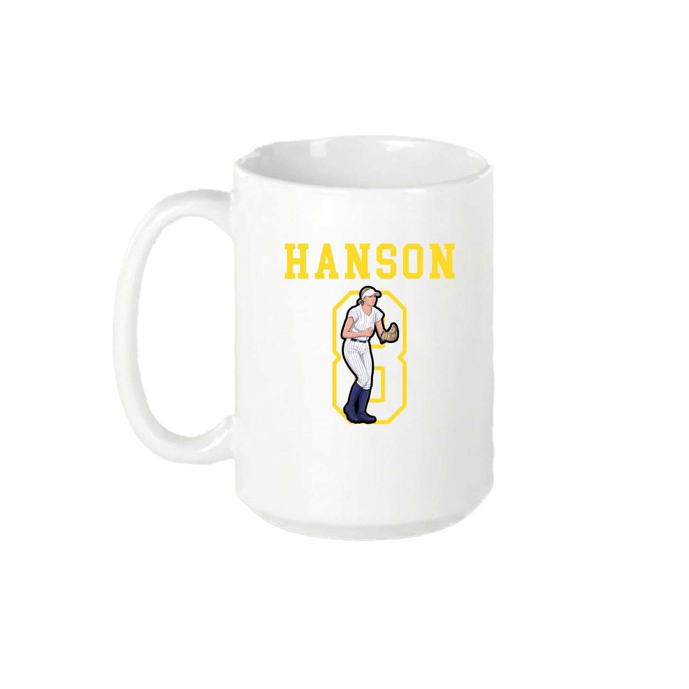 15oz Coffee Mug — Shirsey in White