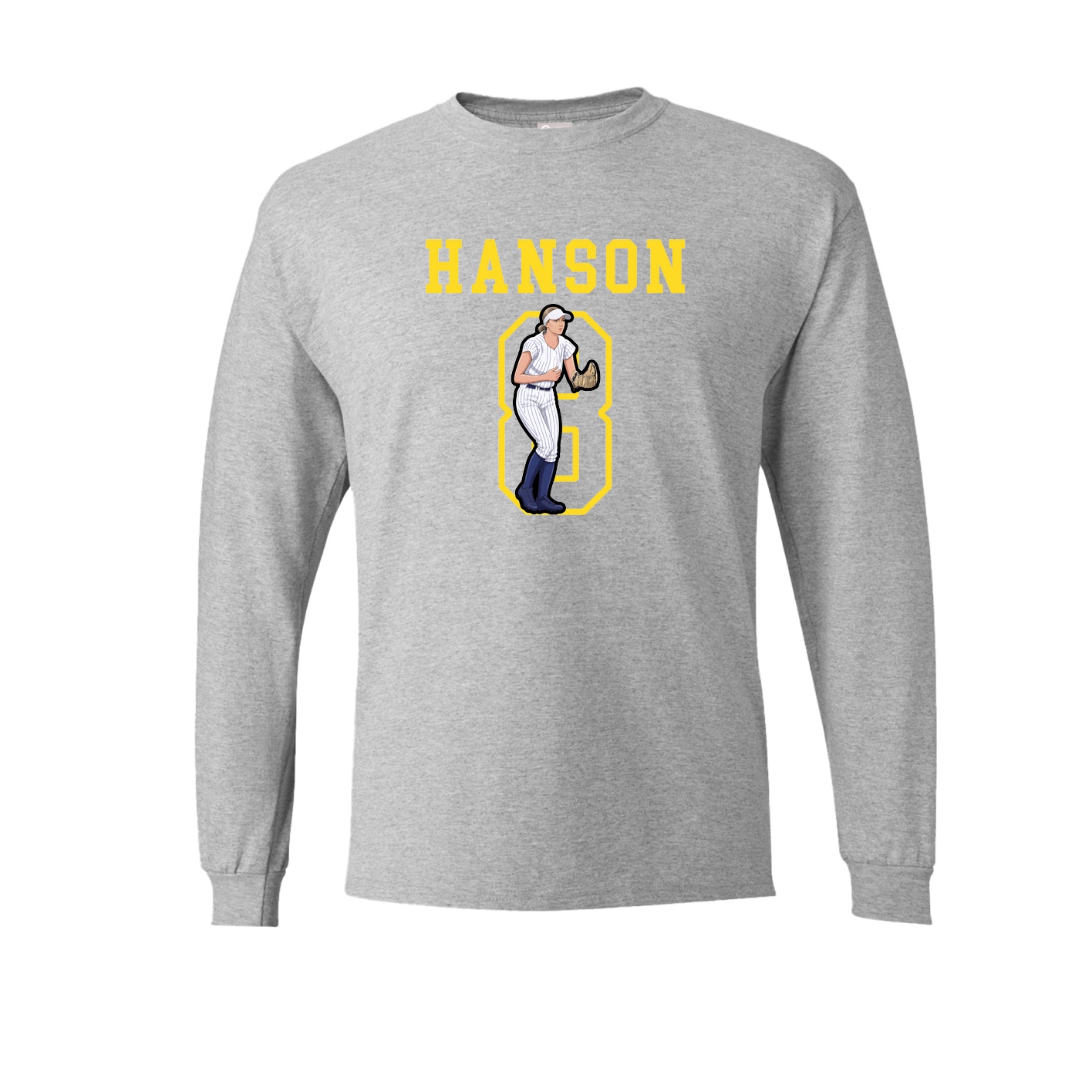 Long Sleeve Tee — Shirsey in Grey