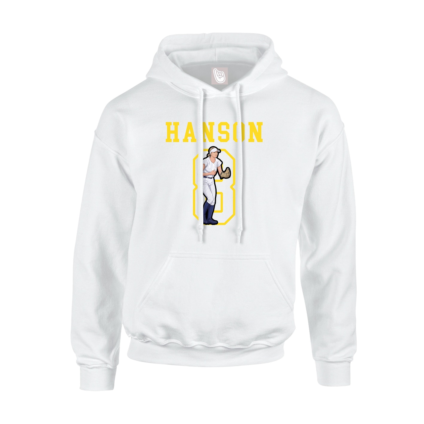Youth Hoodie — Shirsey in White