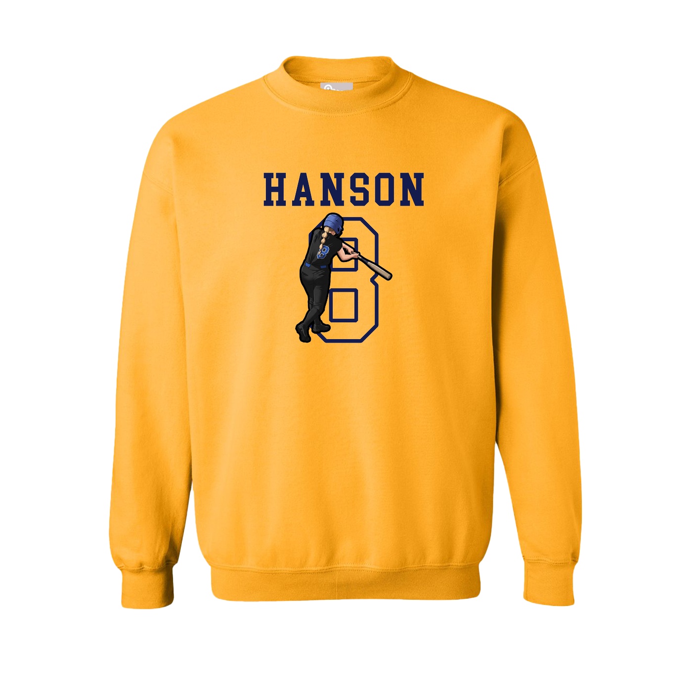 Fleece Crew — Shirsey in Gold