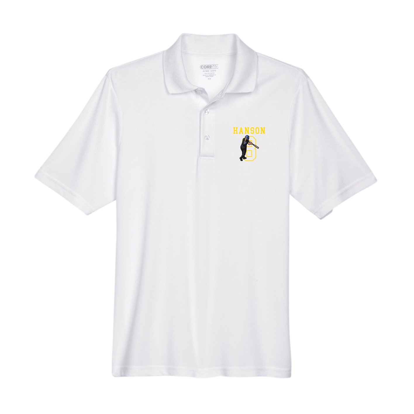 Performance Polo — Shirsey in White