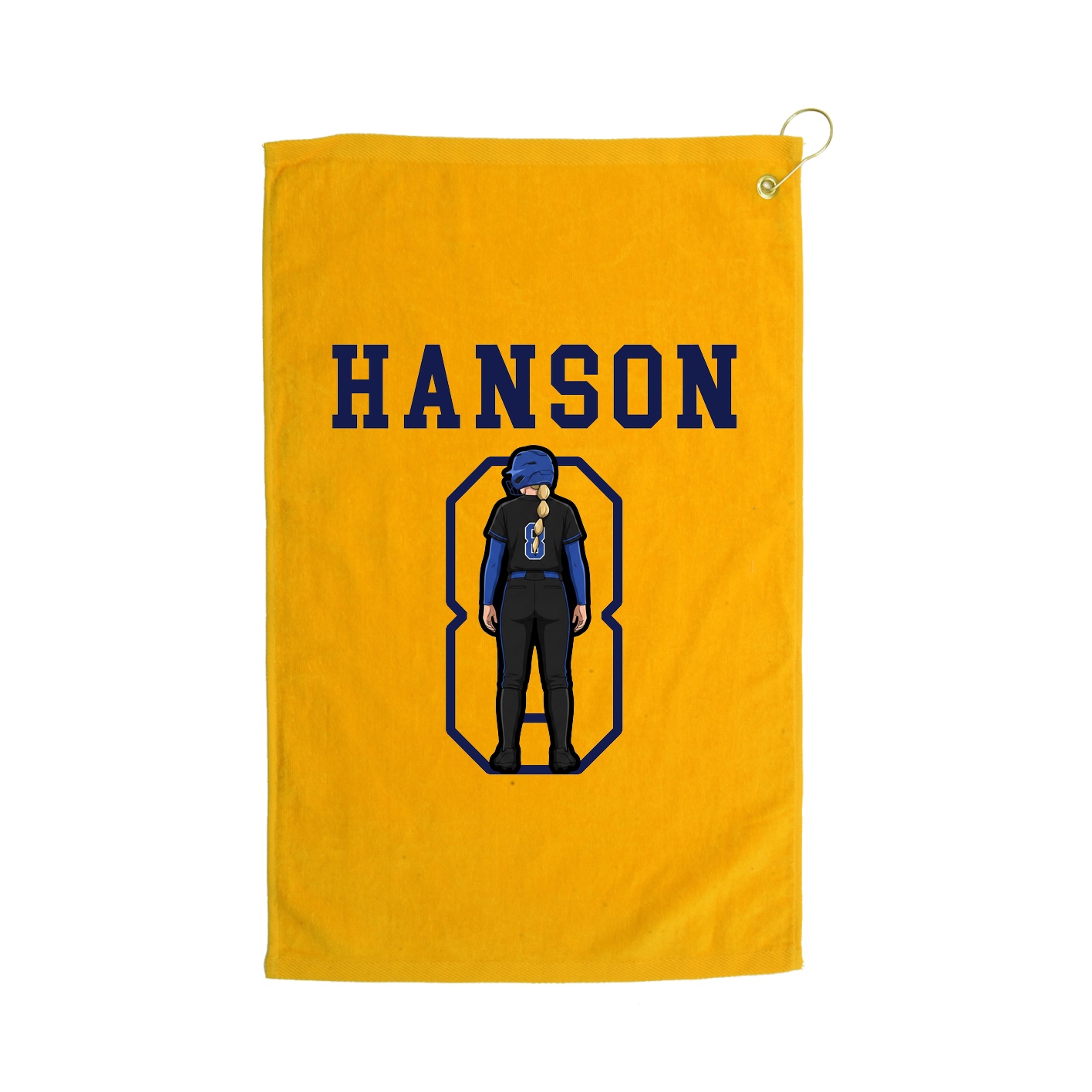 Golf Towel — Shirsey in Gold