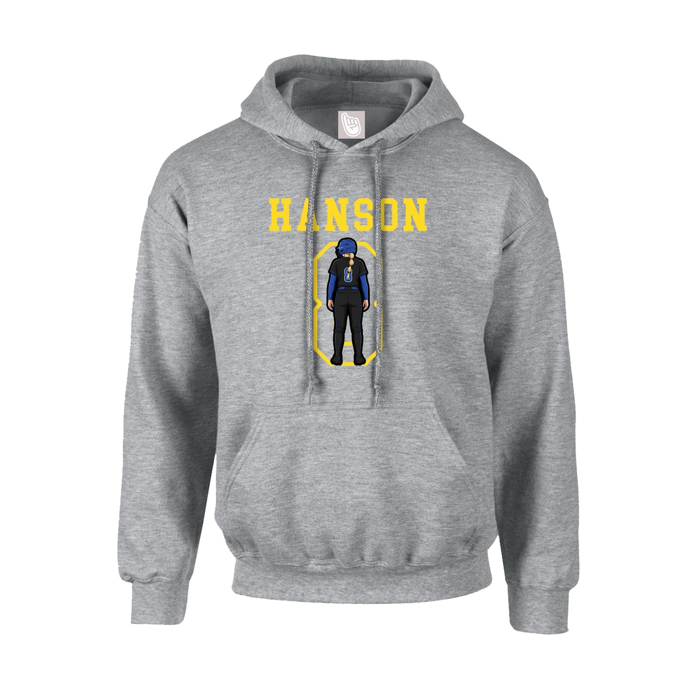 Youth Hoodie — Shirsey in Grey