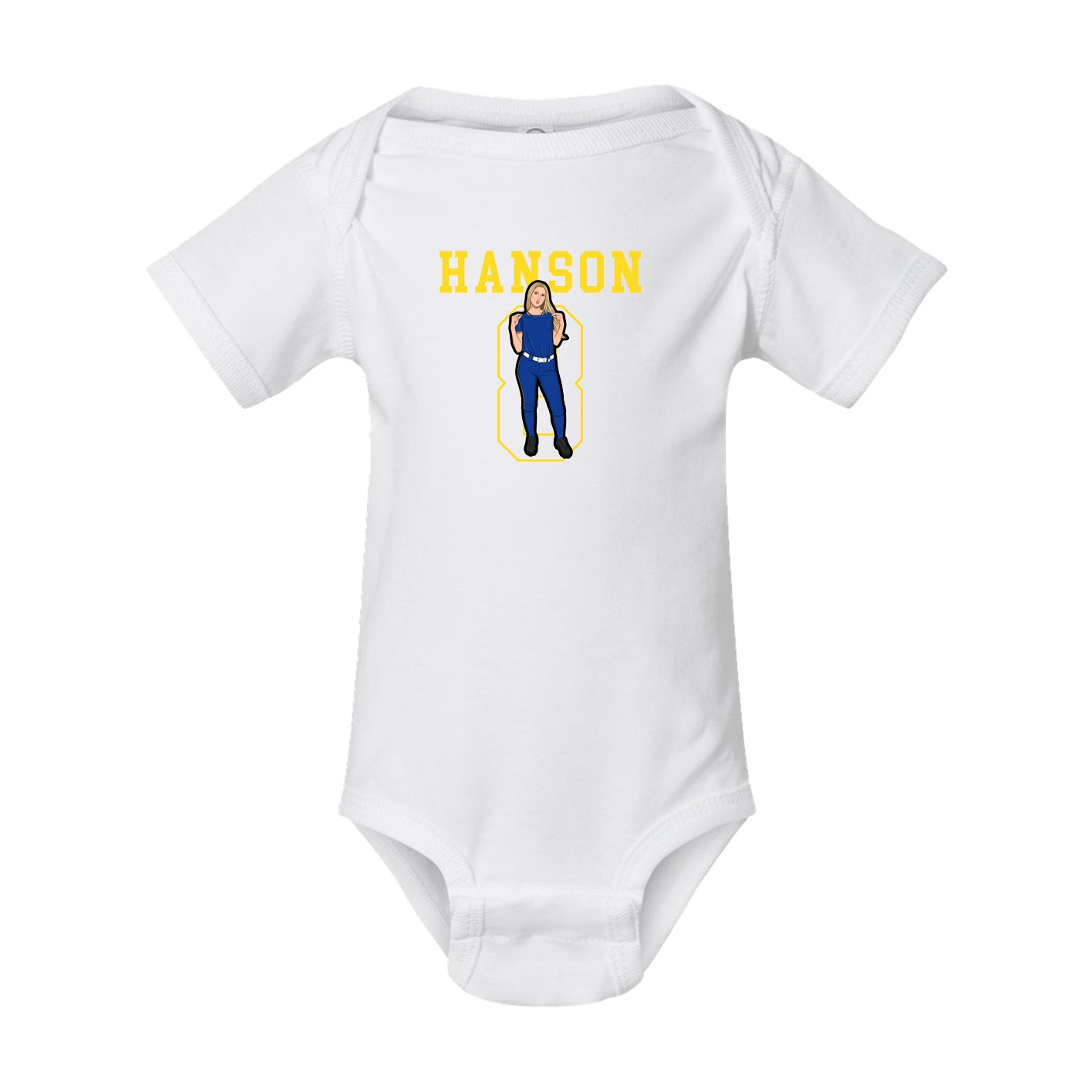 Baby Onesie — Shirsey in White