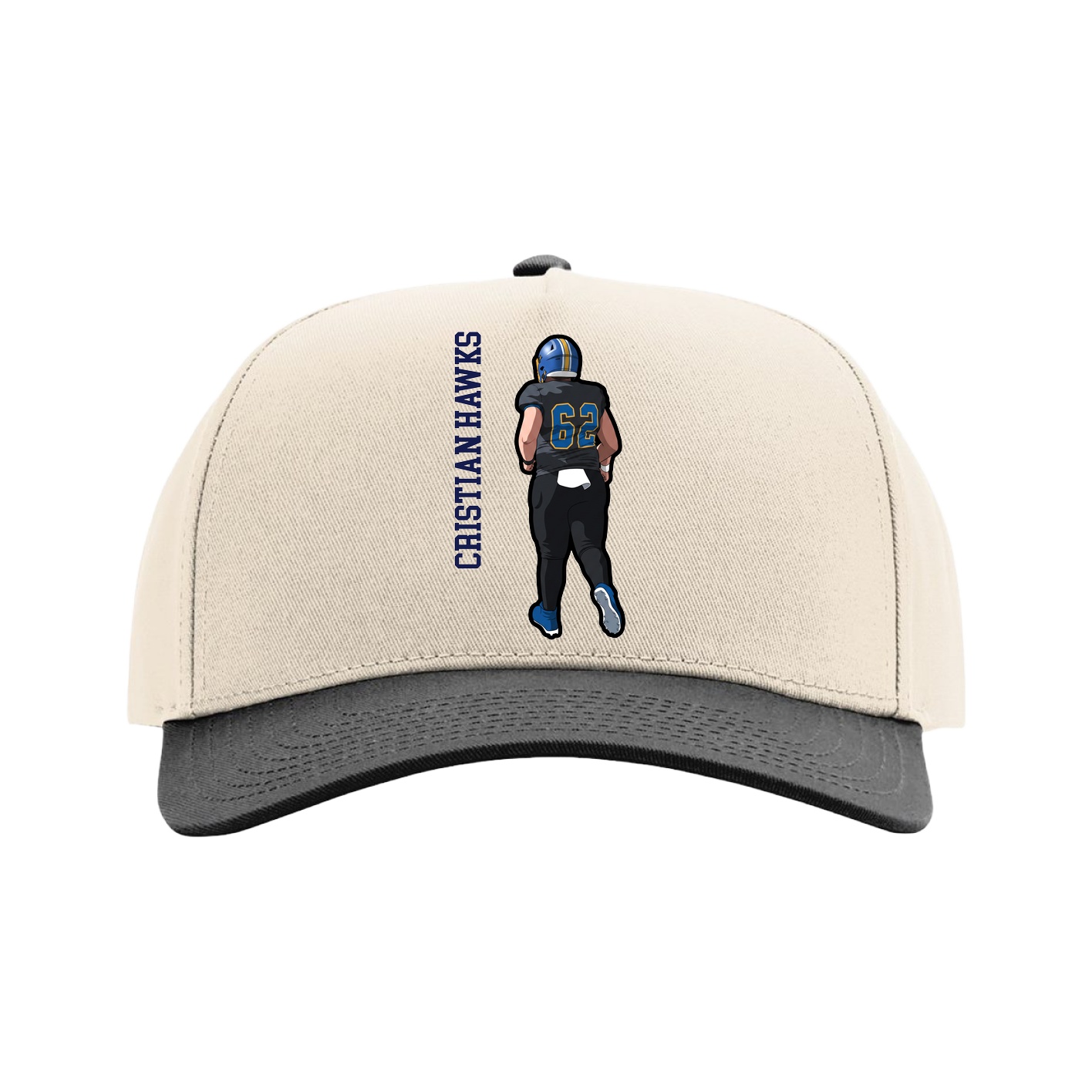 Full Fabric Five-Panel Champ Cap