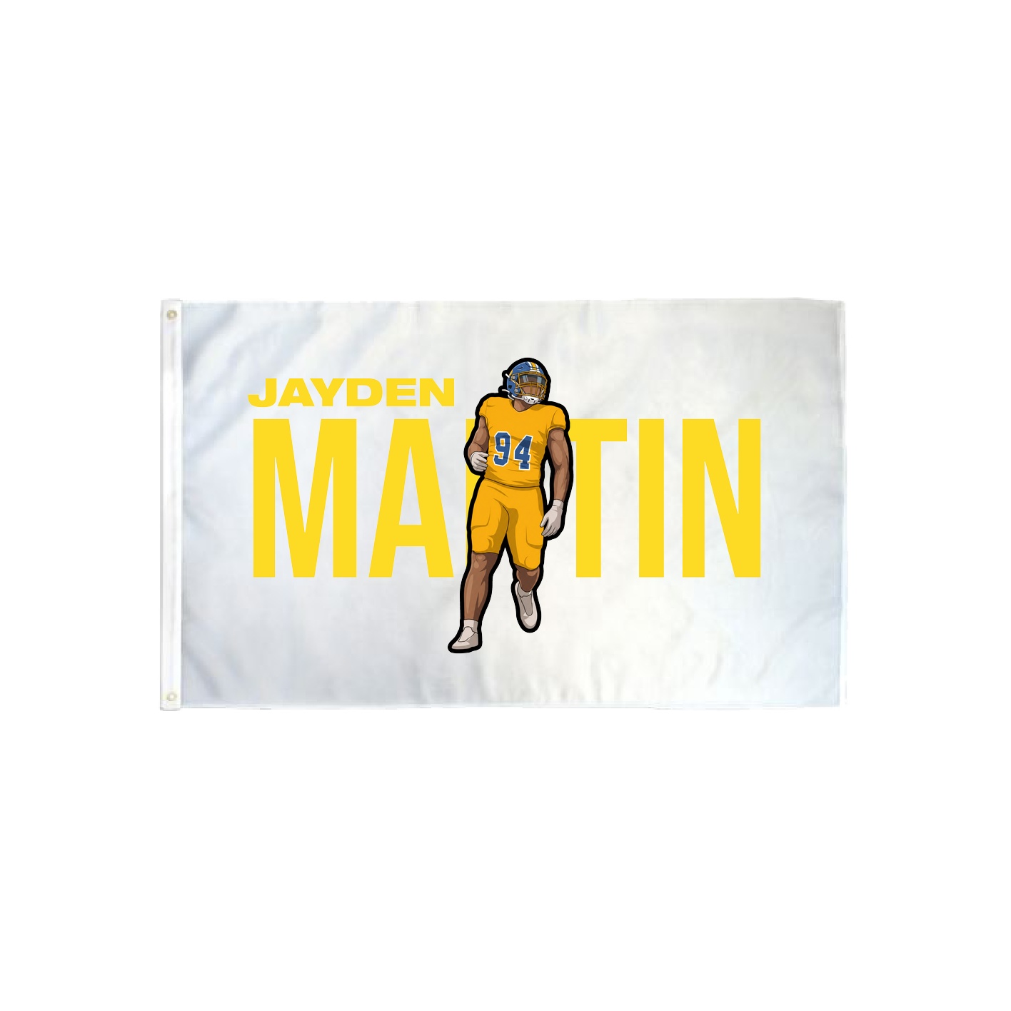 3x5 Flag — Player Name in Classic