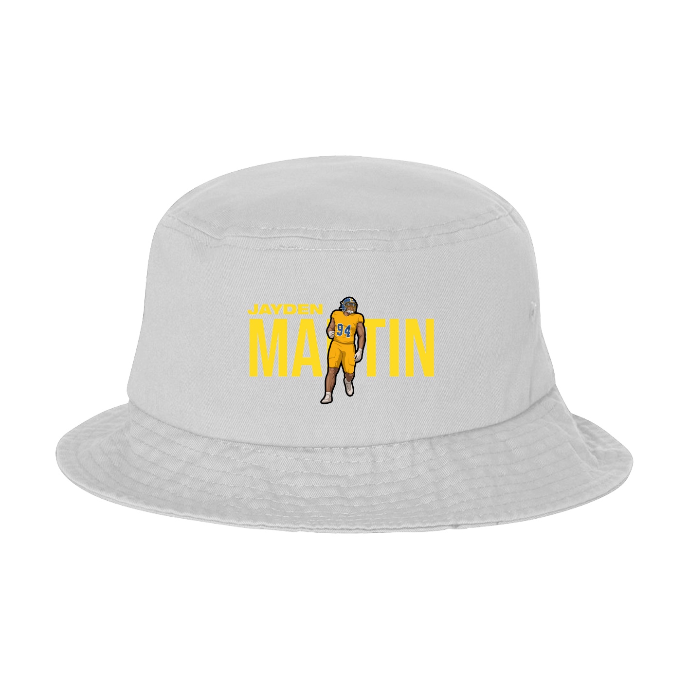 Bucket Cap — Player Name in White