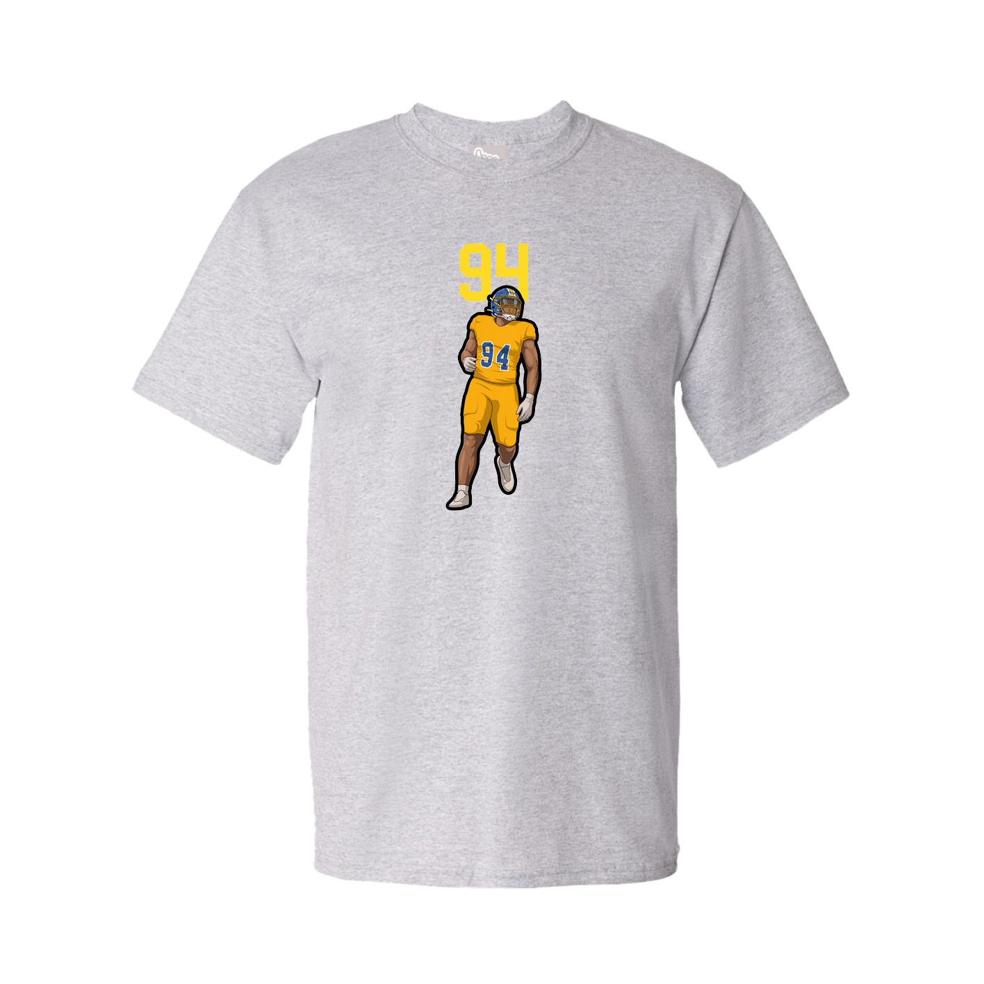 Tee — Number Top in Grey