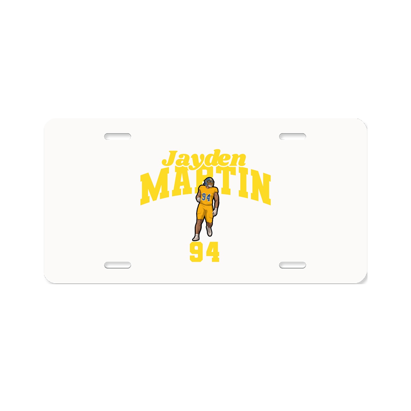 License Plate — Signature Arch in Classic