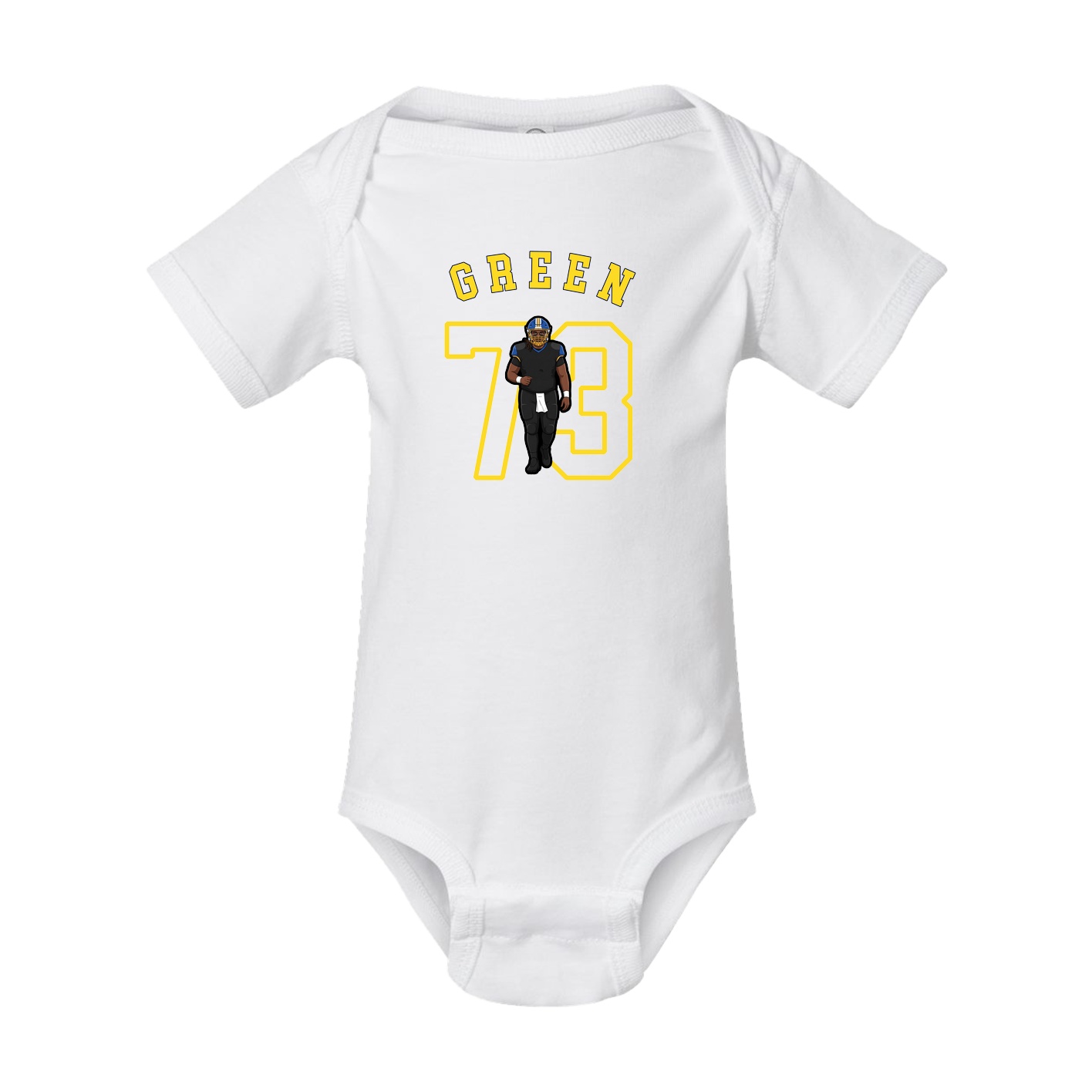 Baby Onesie — Shirsey Arch in White