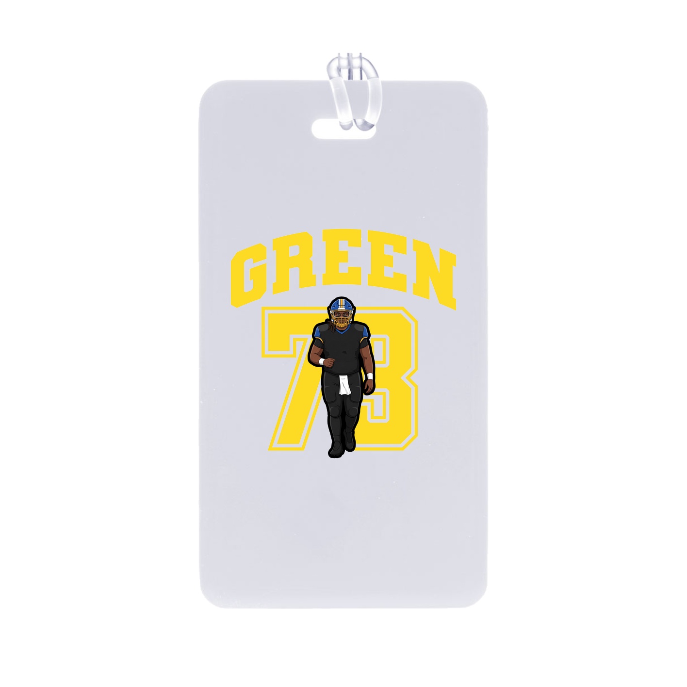 Bag Tag — Number in Classic
