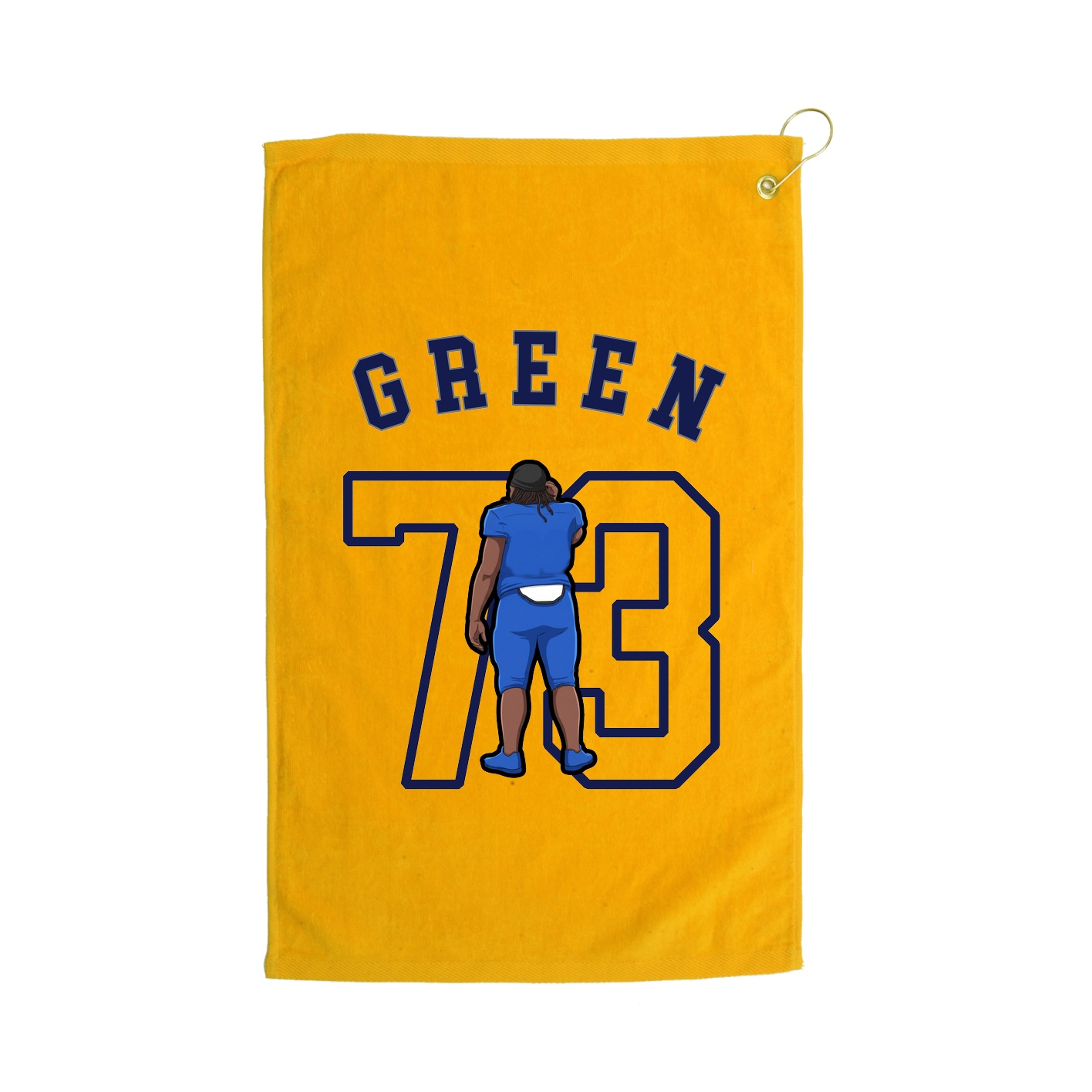 Golf Towel — Shirsey Arch in Gold