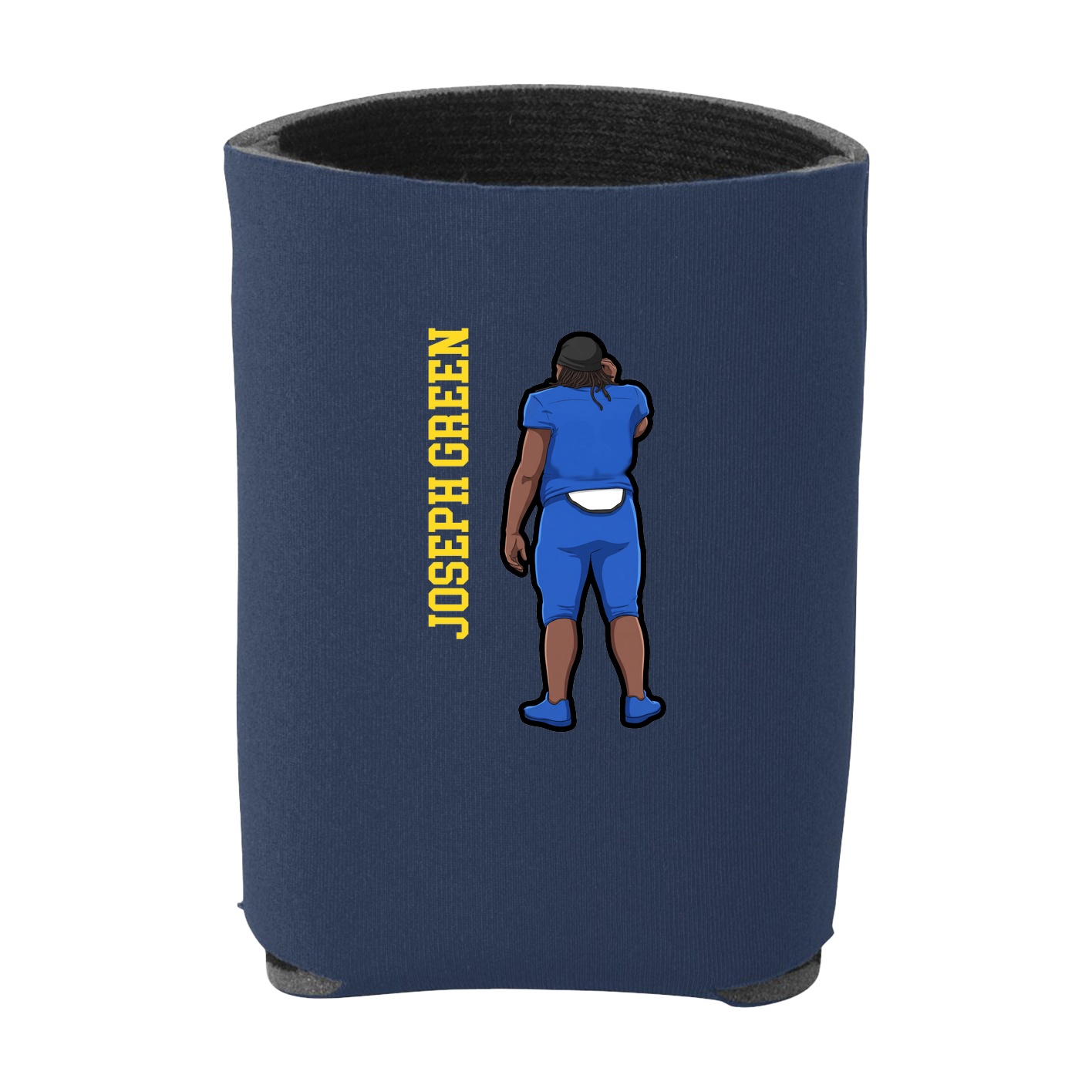 Can Holder — Name Vertical in Navy