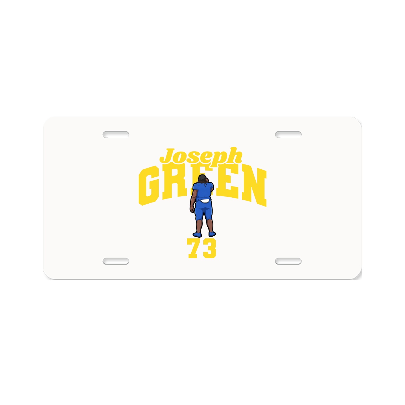License Plate — Signature Arch in Classic