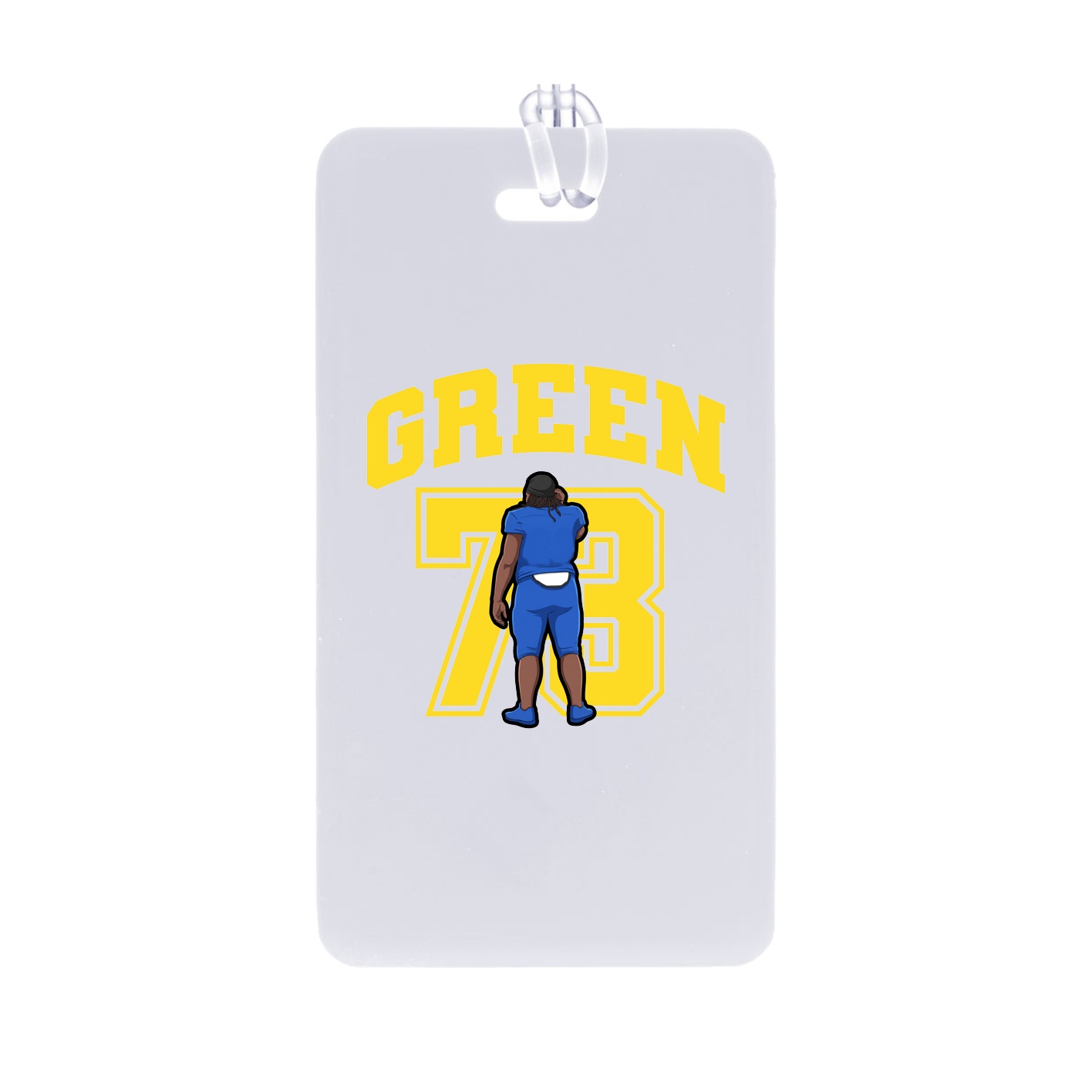 Bag Tag — Number in Classic