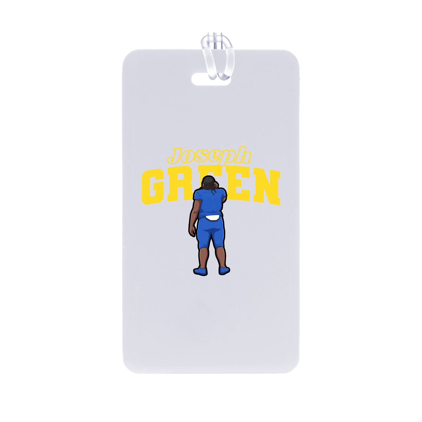 Bag Tag — Name Arch in Classic